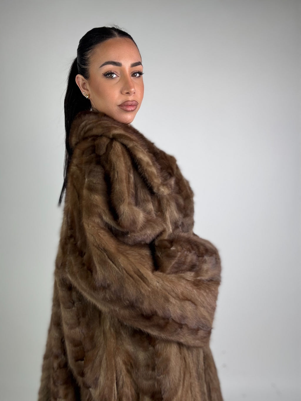Cappotto in visone N518