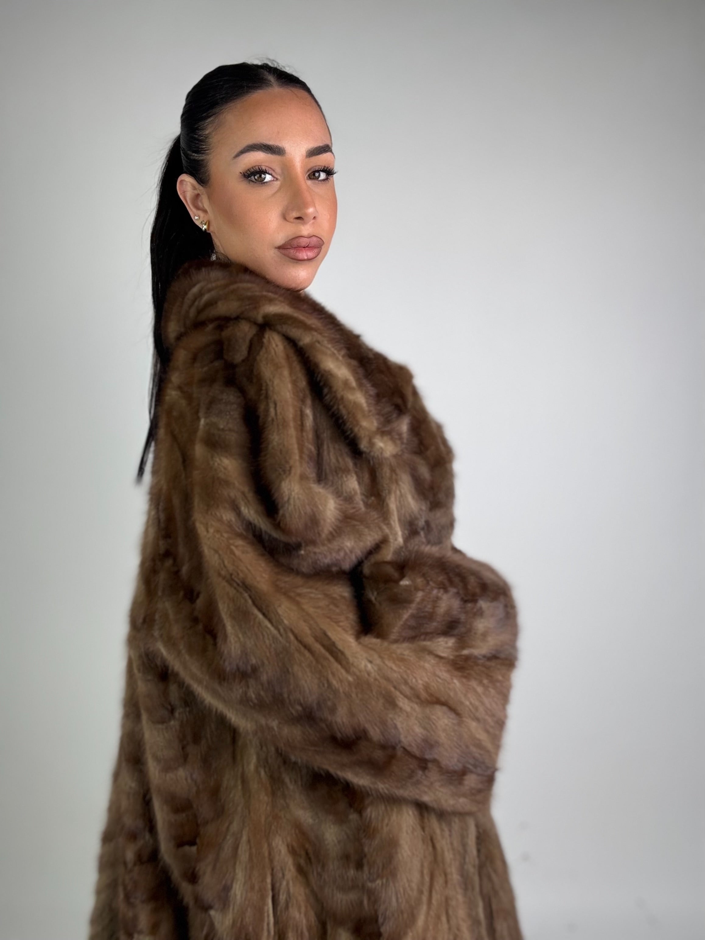Cappotto in visone N518