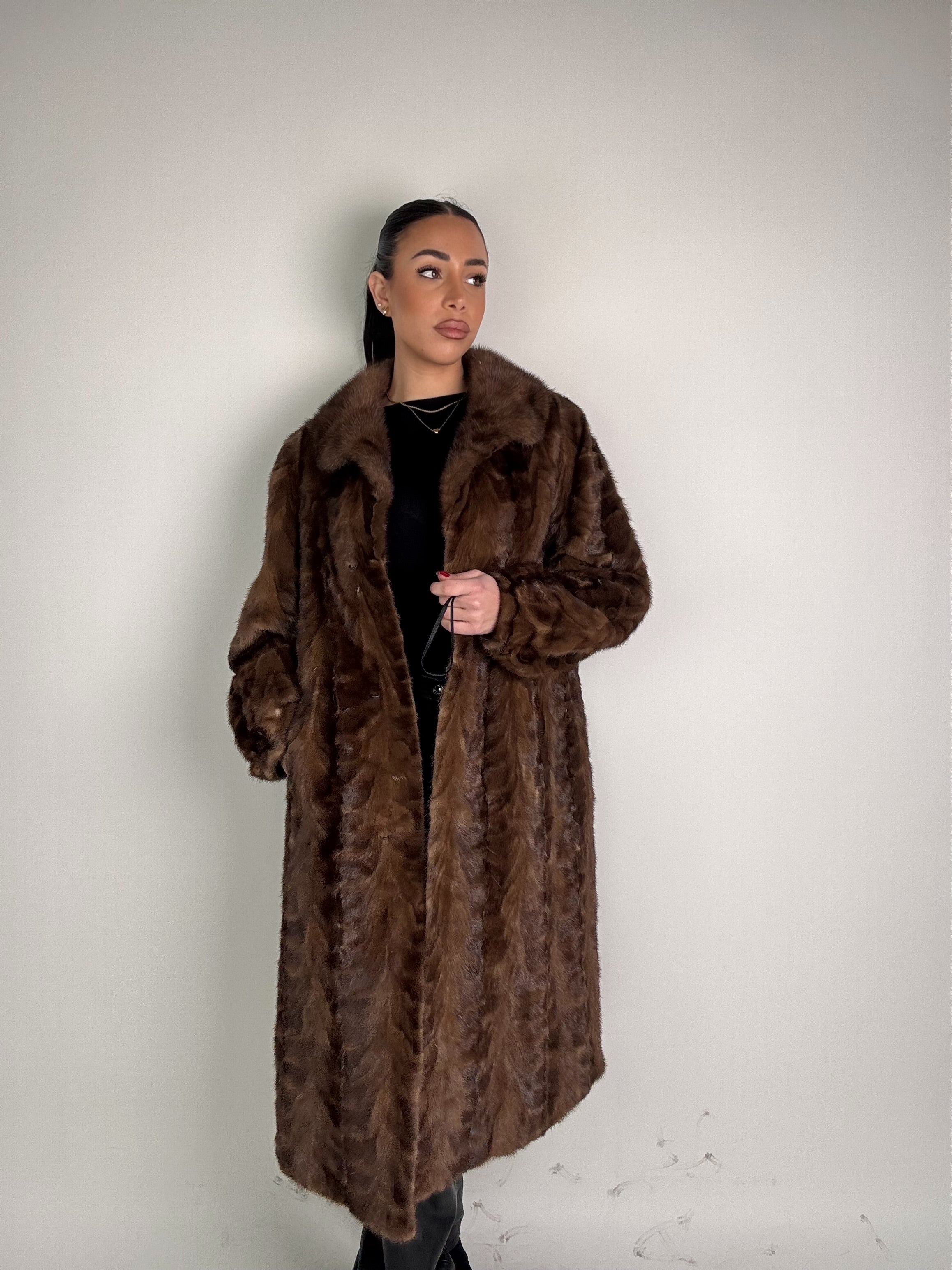 Cappotto in visone N519