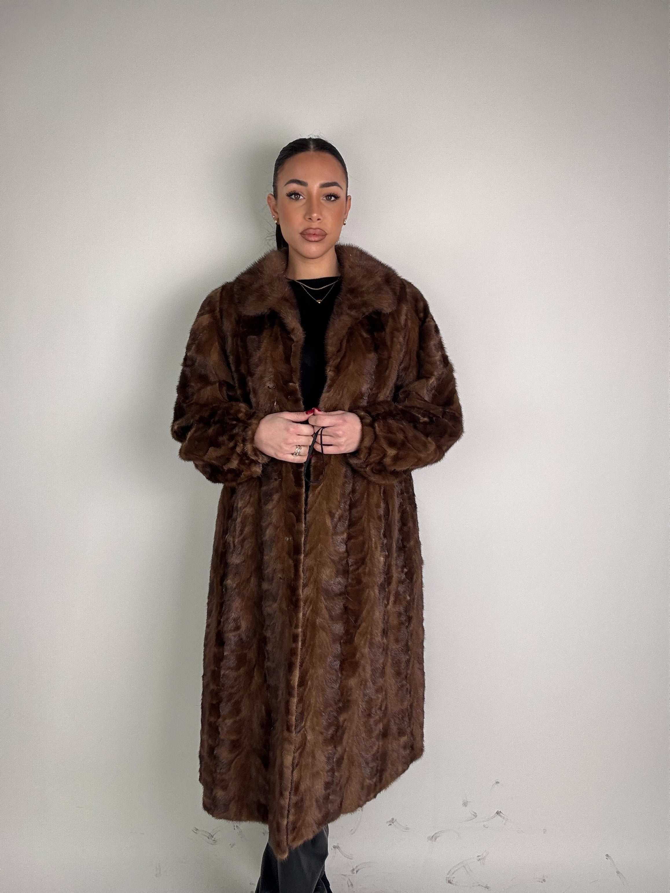 Cappotto in visone N519