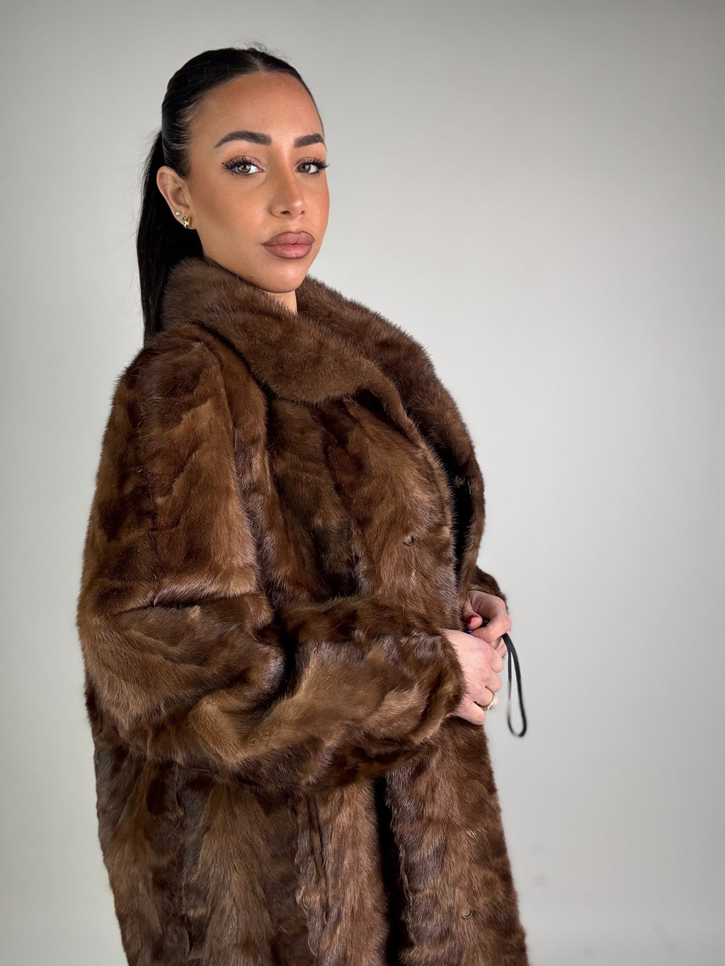 Cappotto in visone N519