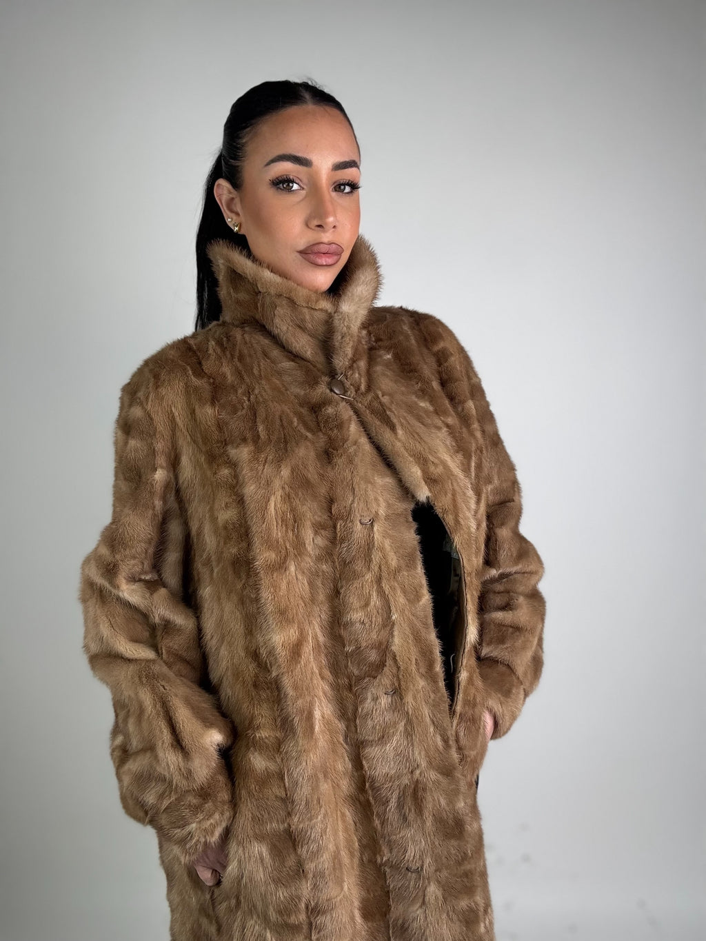 Cappotto in visone N520