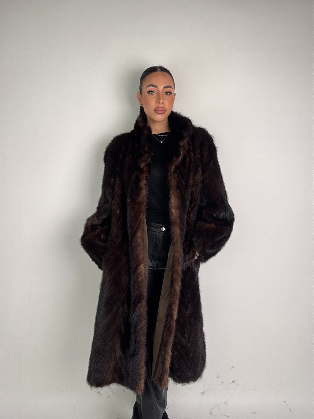 Cappotto in visone N521