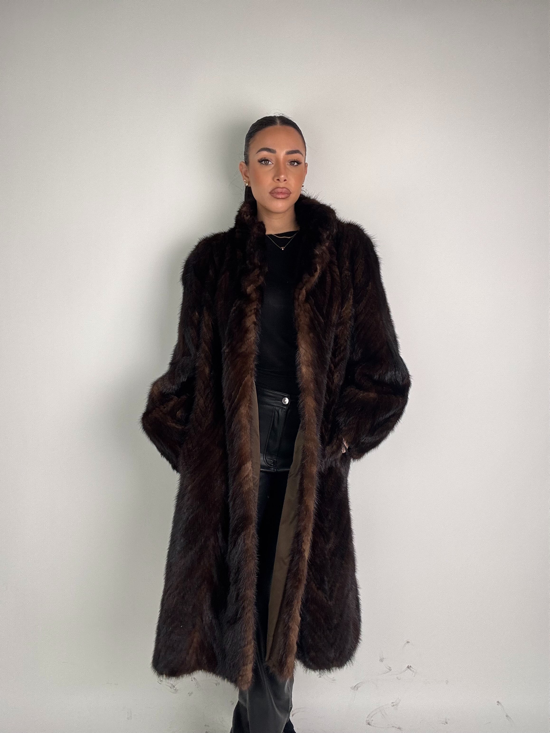 Cappotto in visone N521