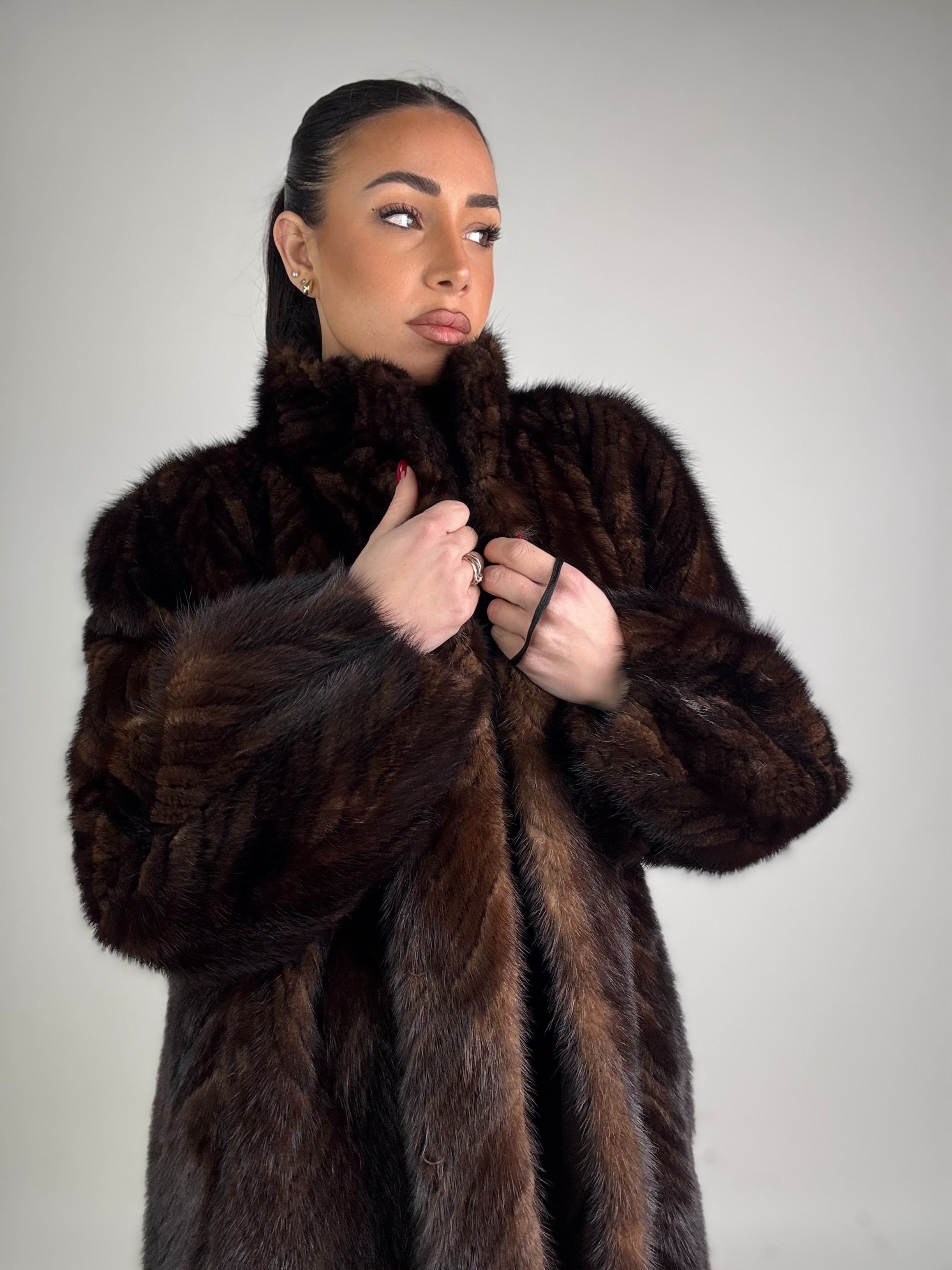 Cappotto in visone N521