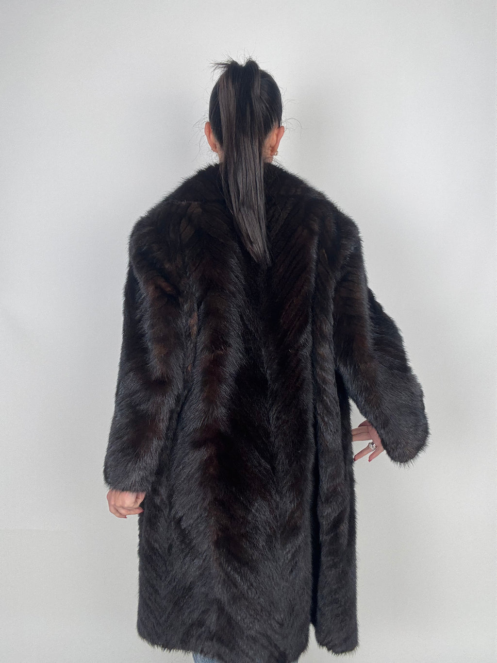 Cappotto in visone N621