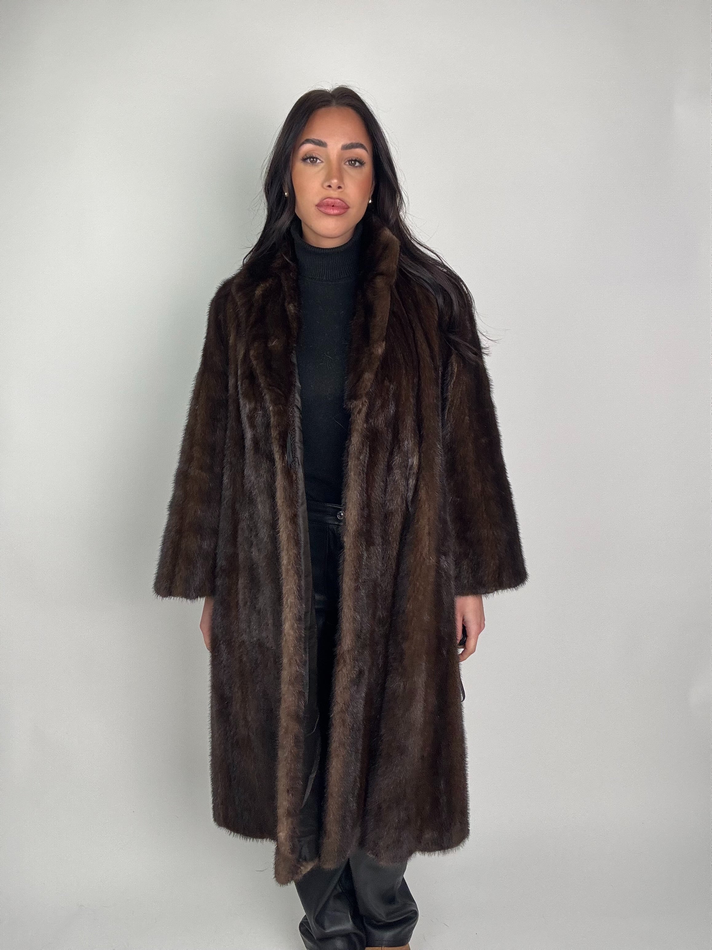 Cappotto in visone N454