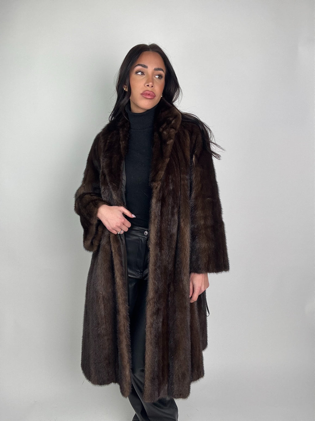 Cappotto in visone N454