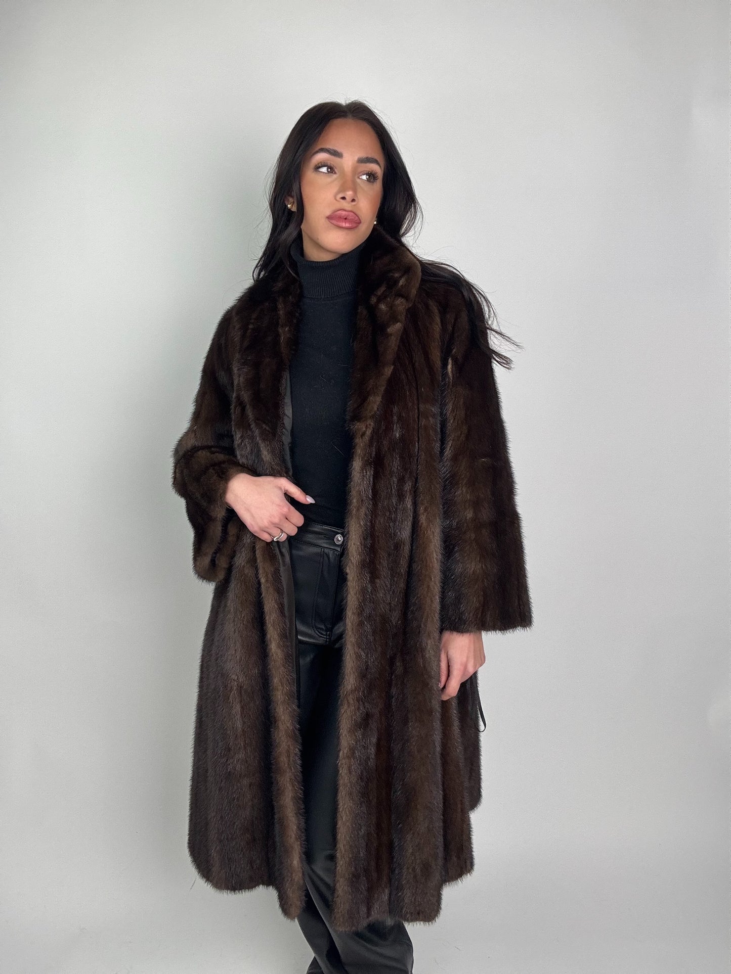 Cappotto in visone N454