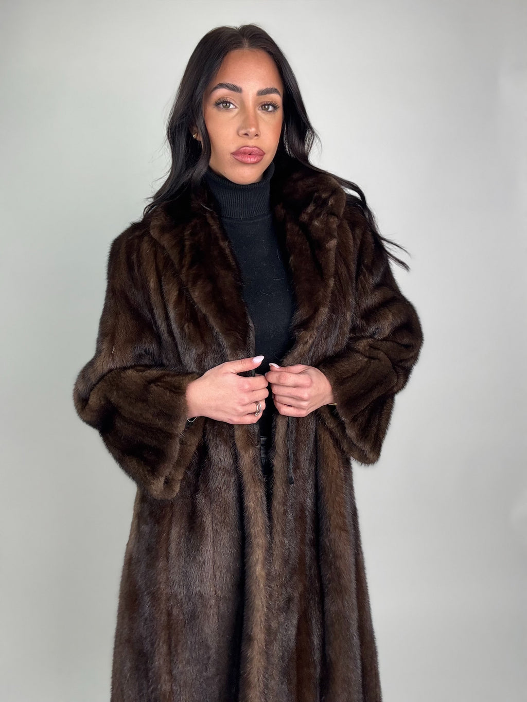 Cappotto in visone N454