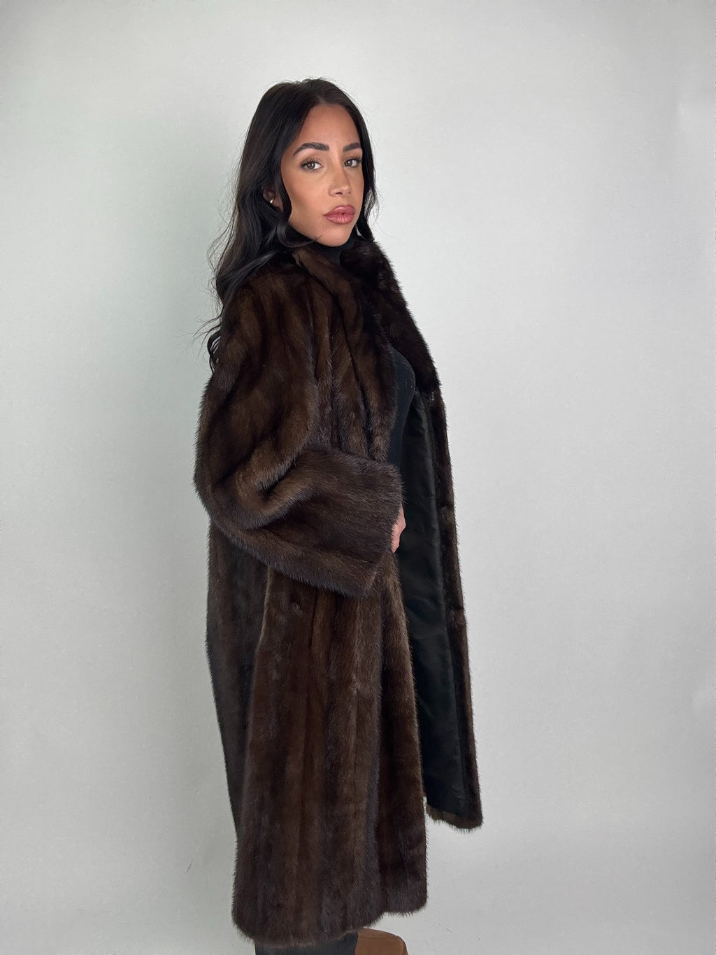 Cappotto in visone N454