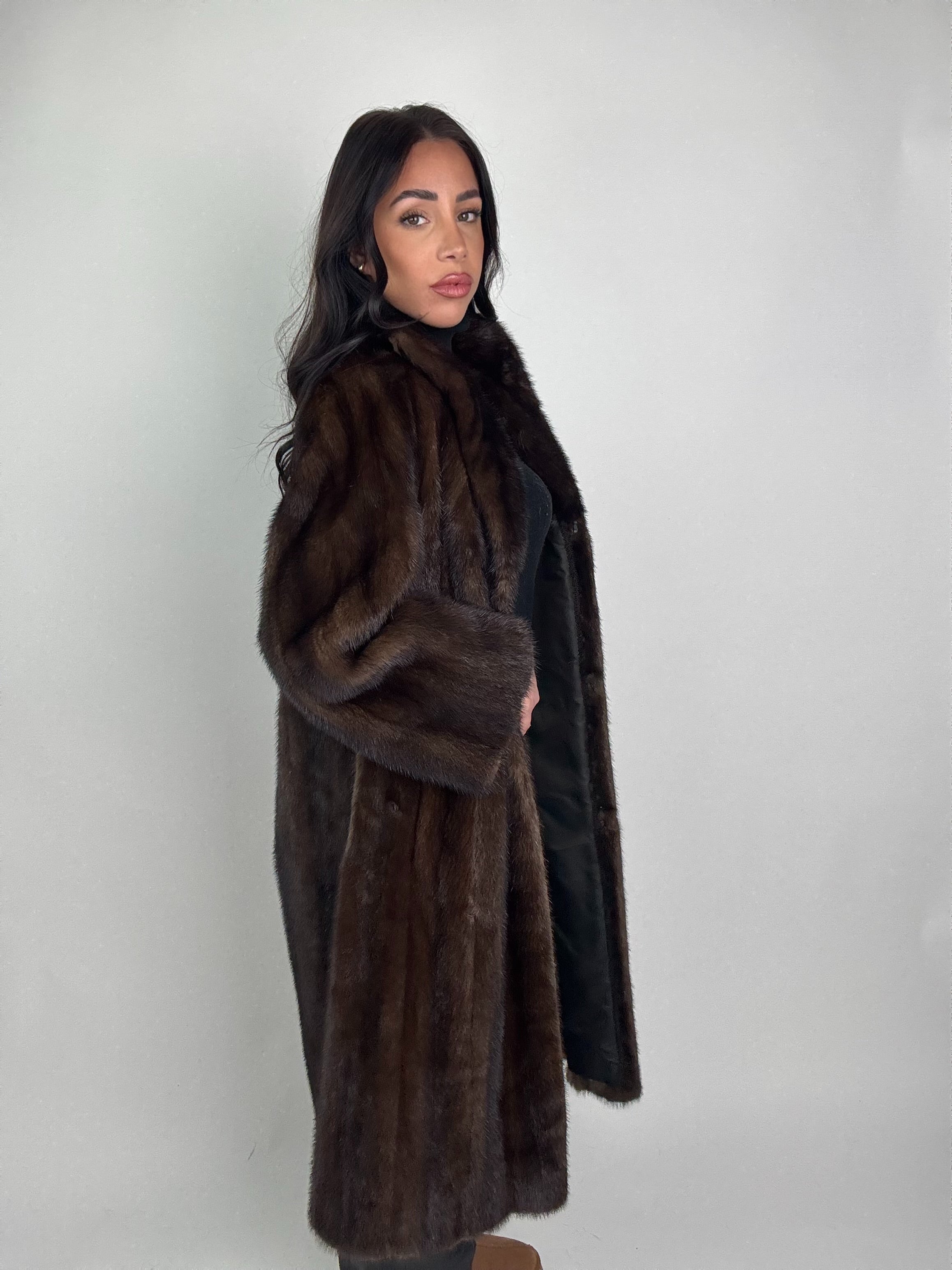 Cappotto in visone N454