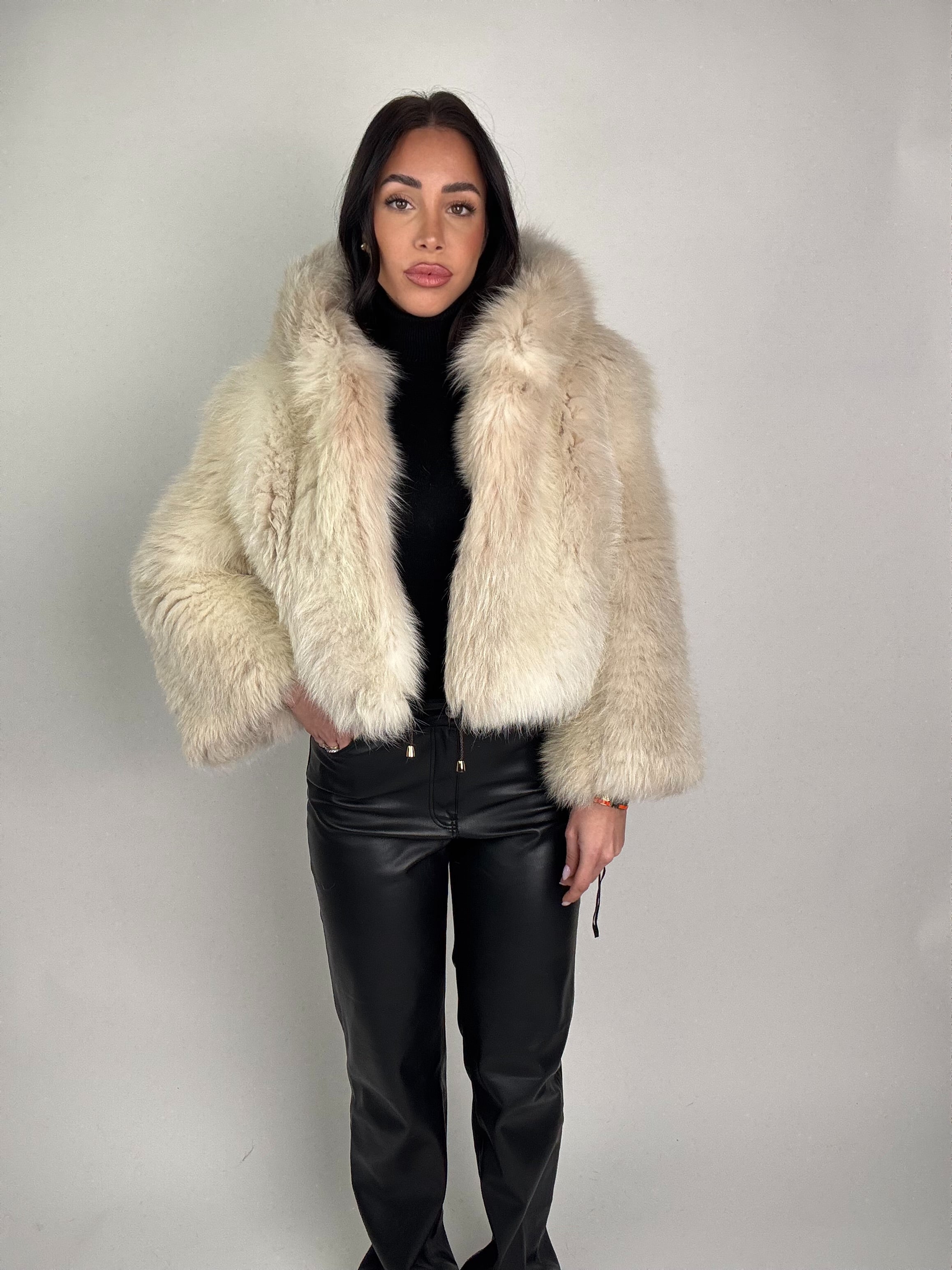 Mink Bomber Jacket