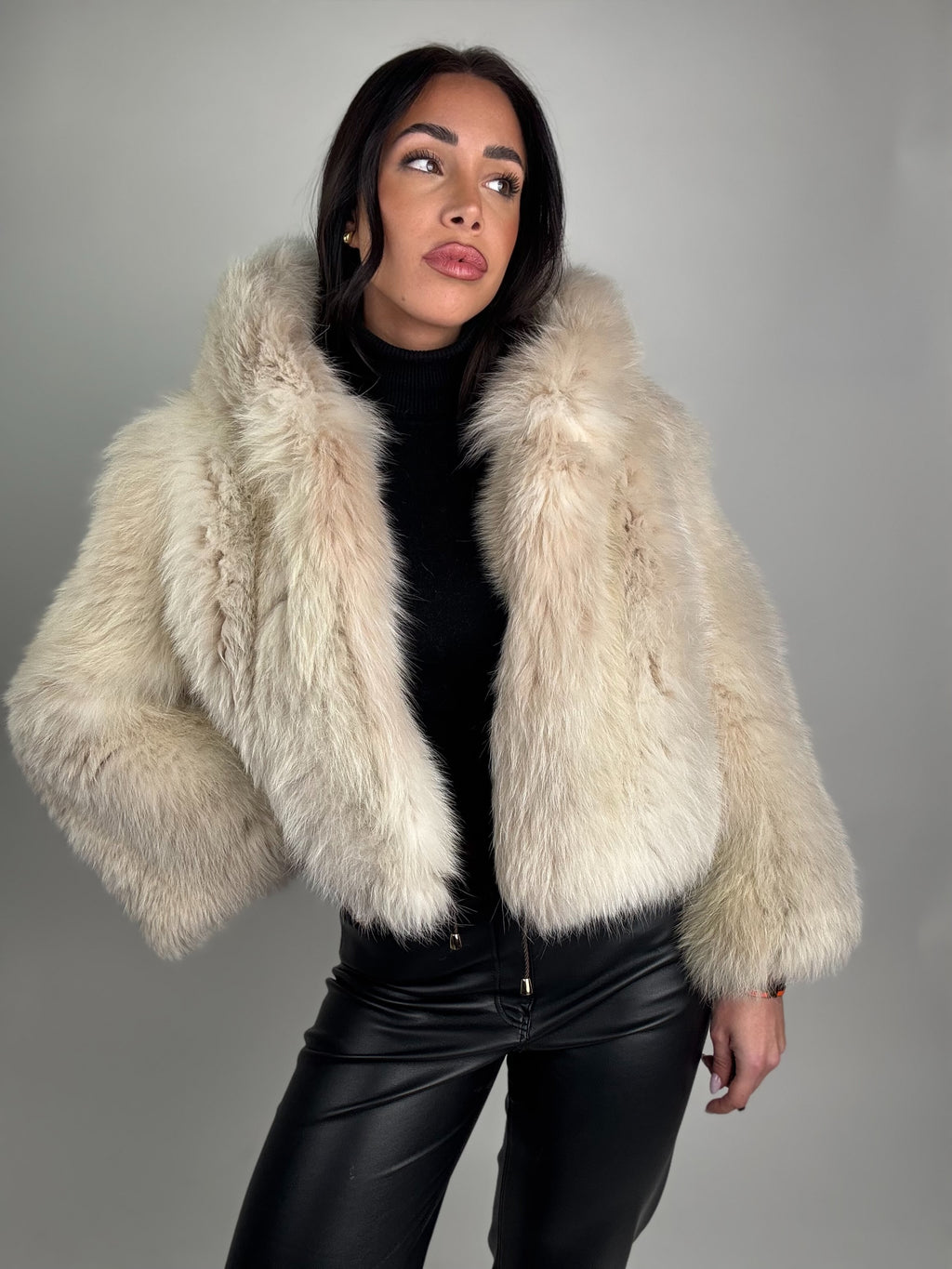 Mink Bomber Jacket