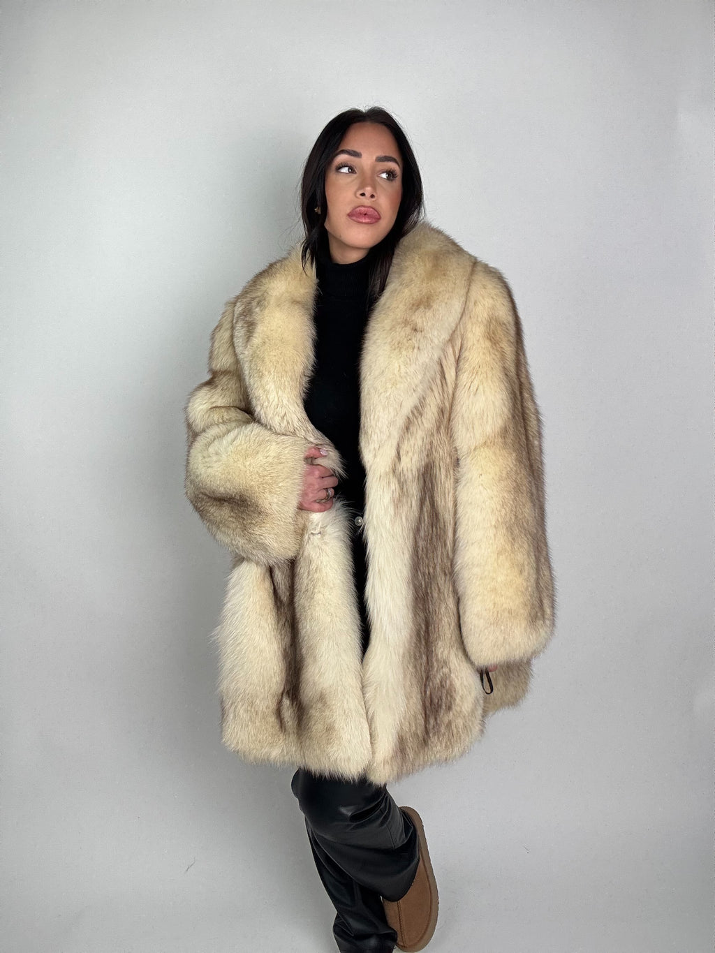 Mink Bomber Jacket