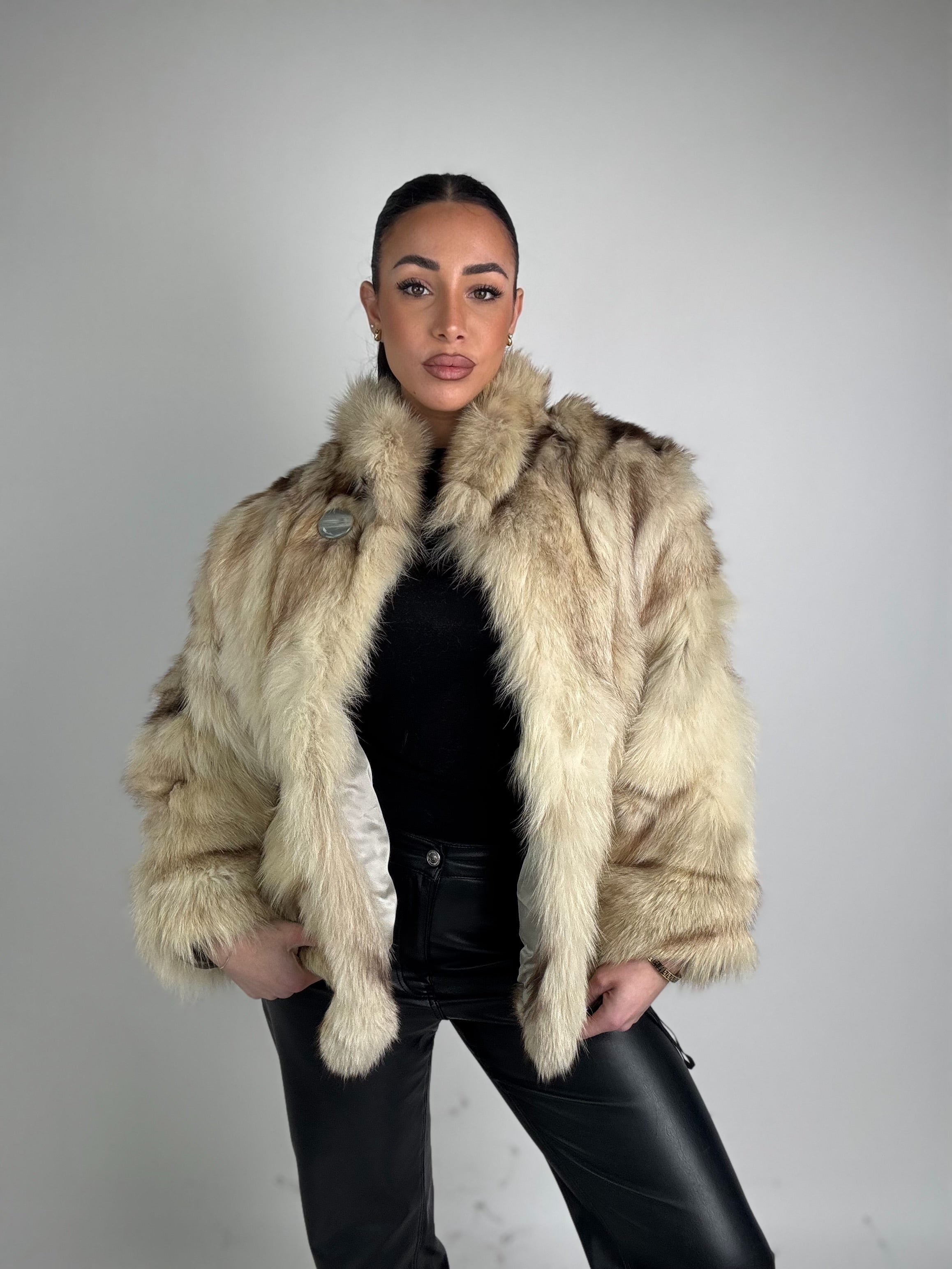 Mink Bomber Jacket
