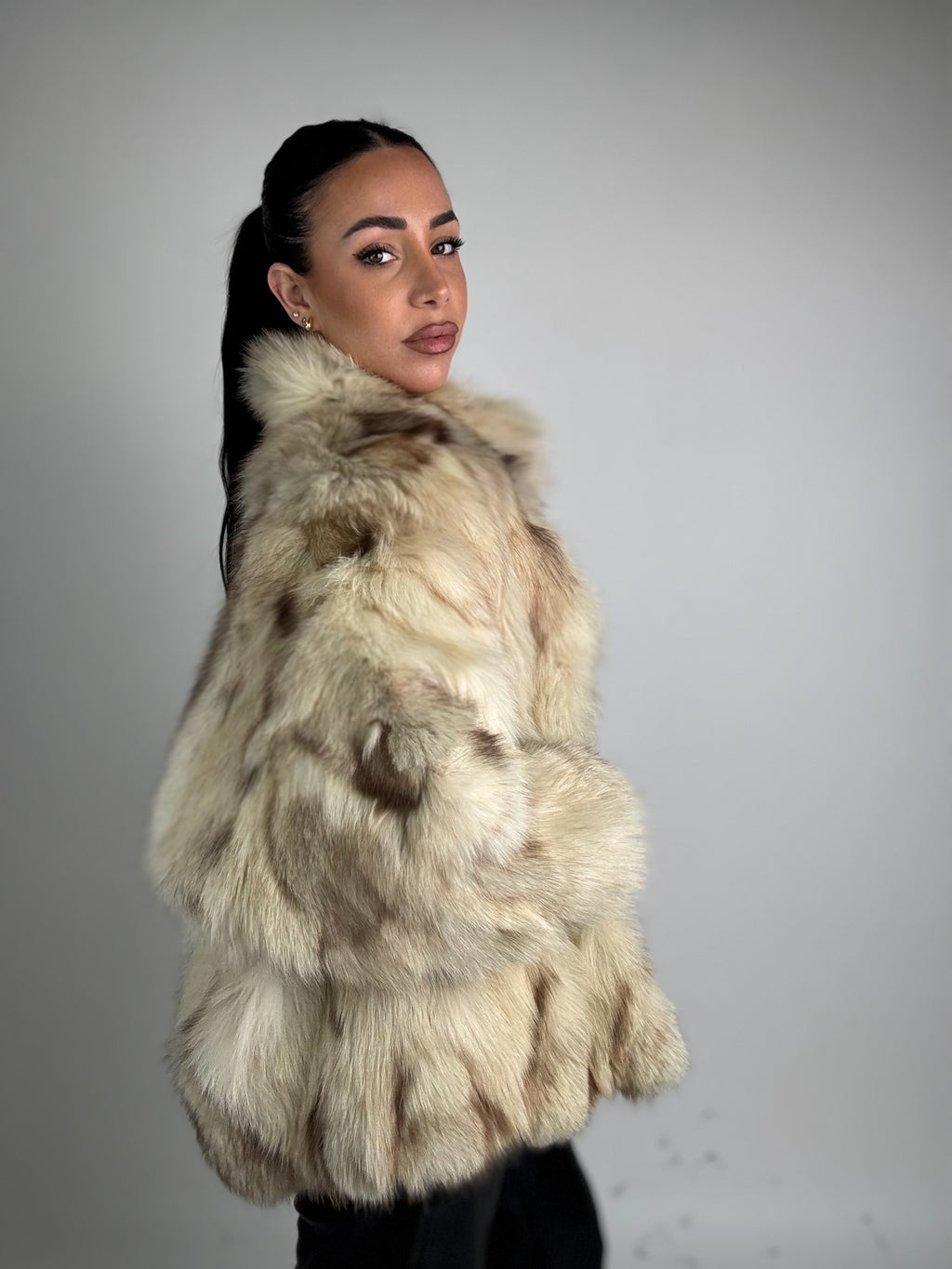 Mink Bomber Jacket