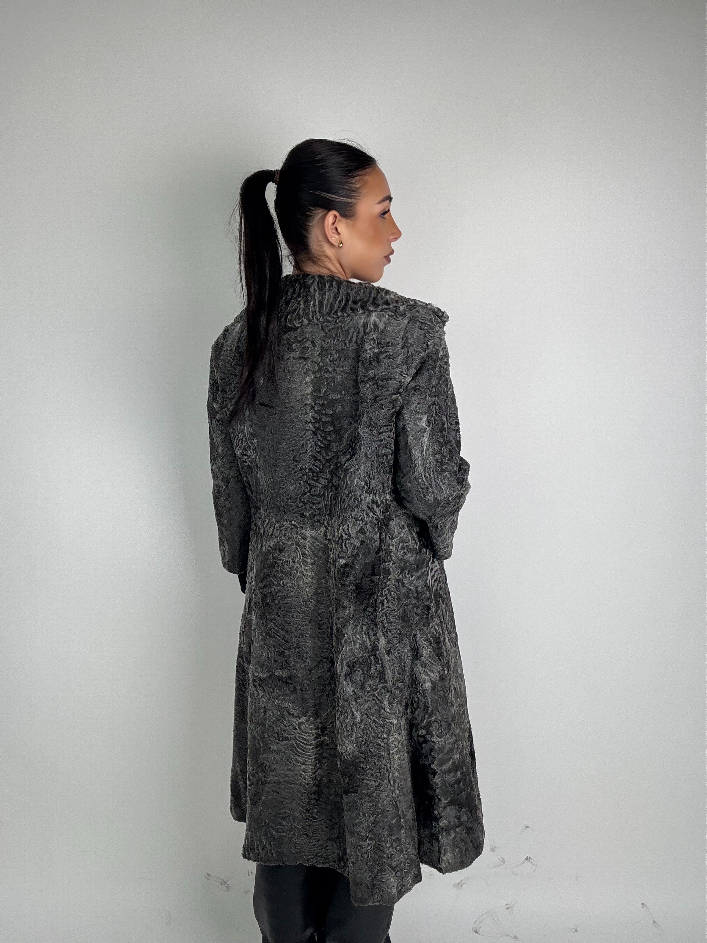 Cappotto in astrakan N59