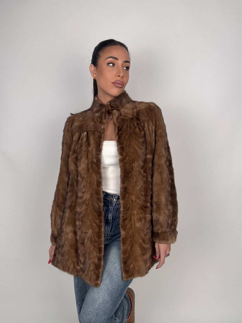 Giacca in visone N453