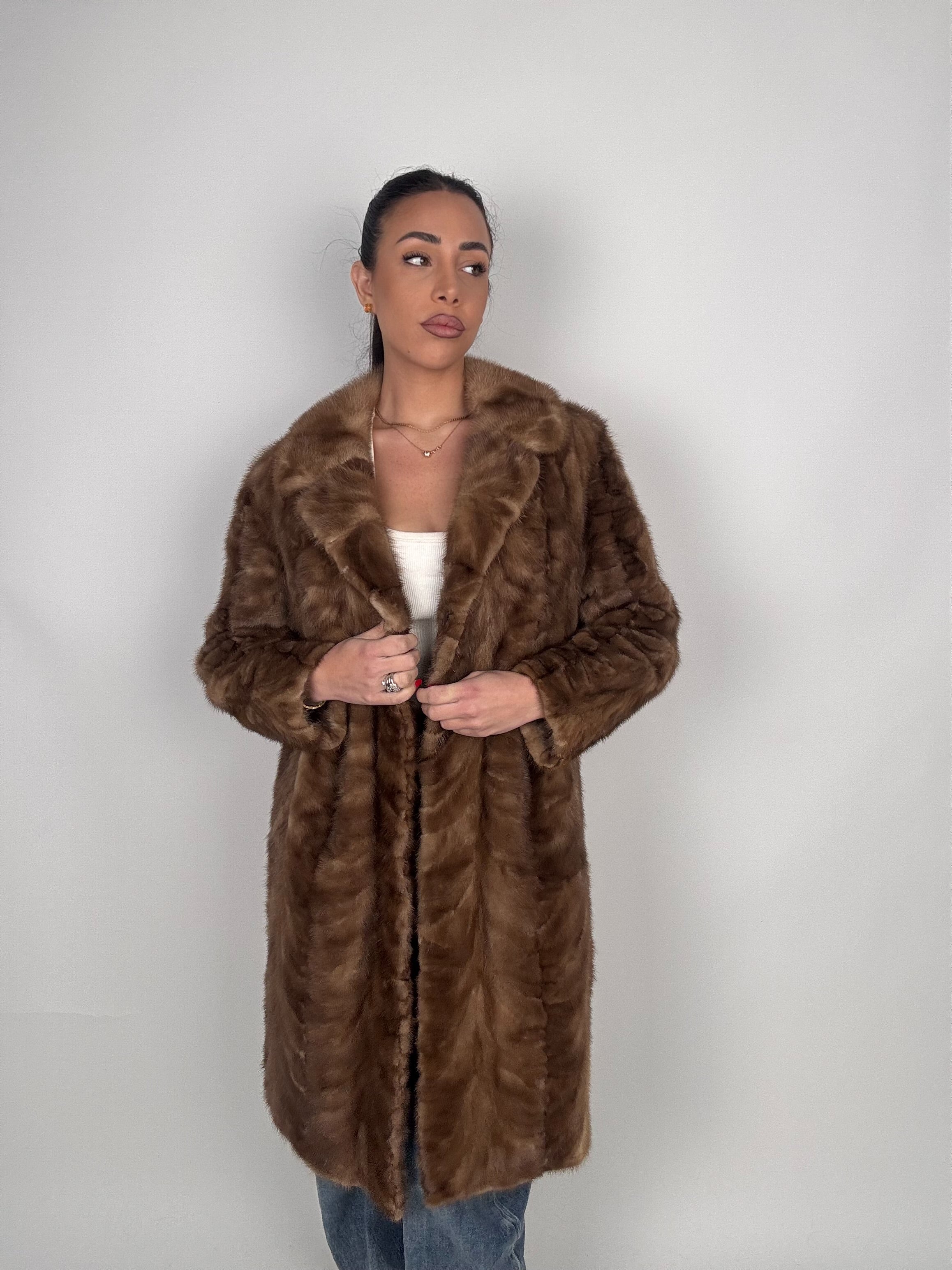 Cappotto in visone N620
