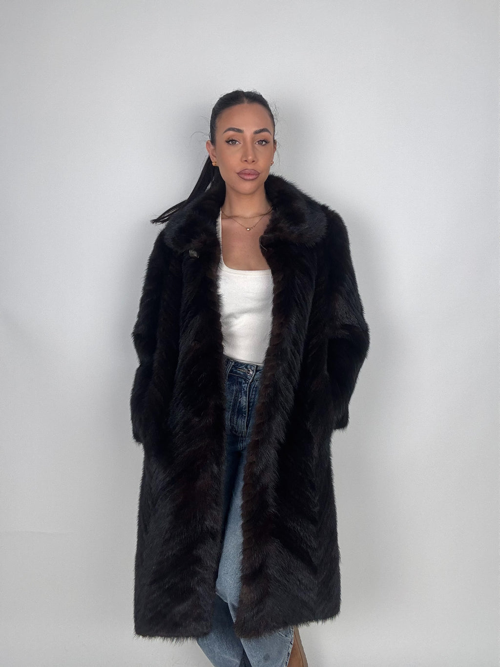 Cappotto in visone N621