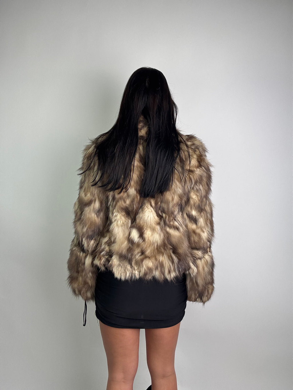 Giacca in volpe della groenlandia N28