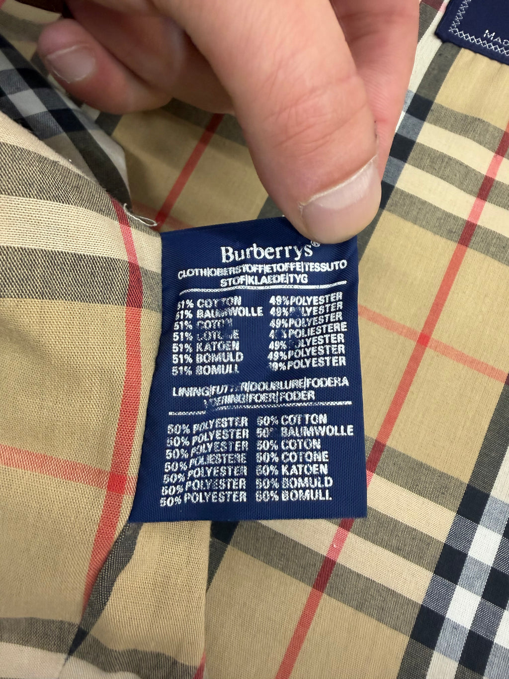 Giacca Burberry