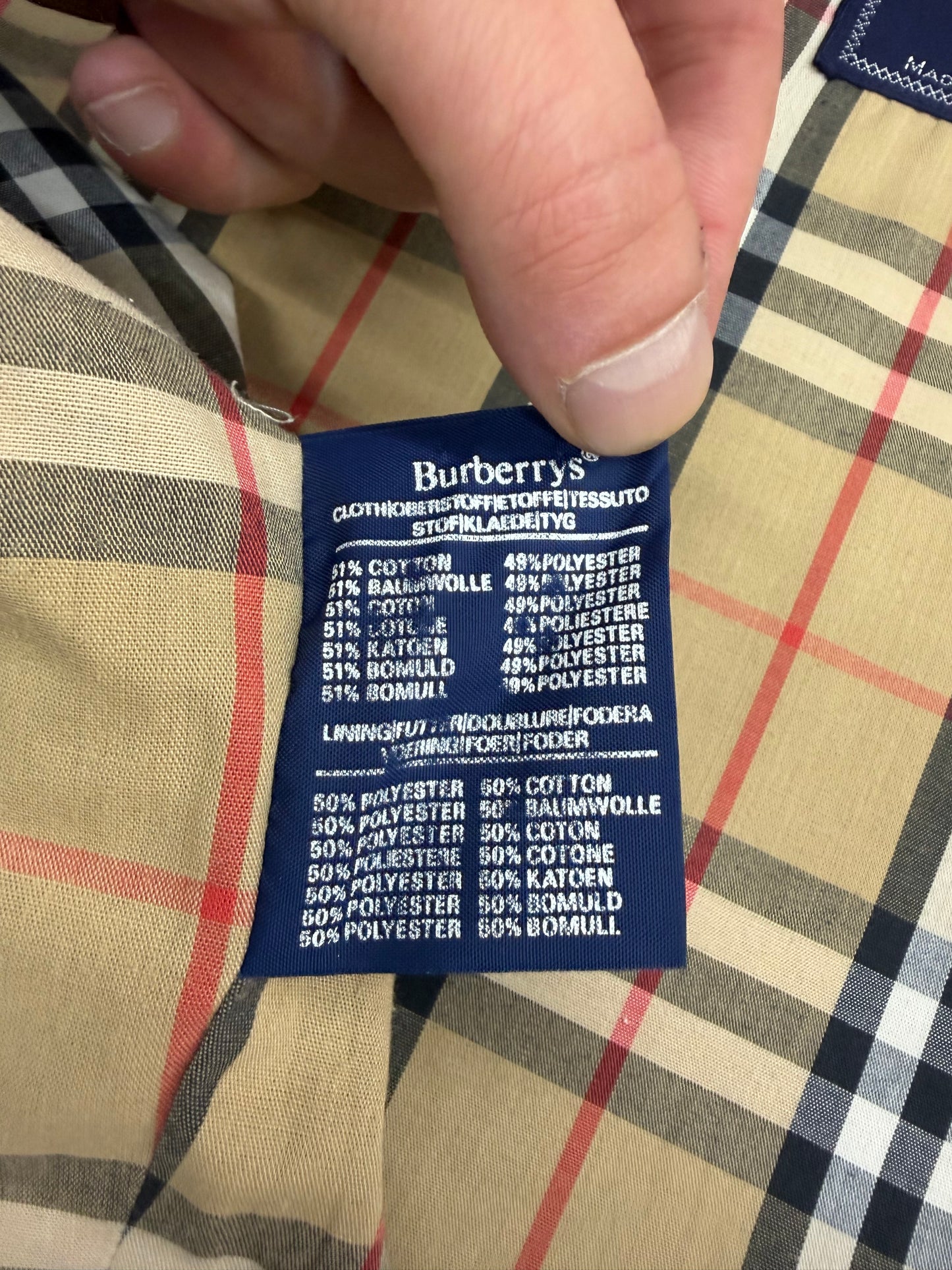 Giacca Burberry