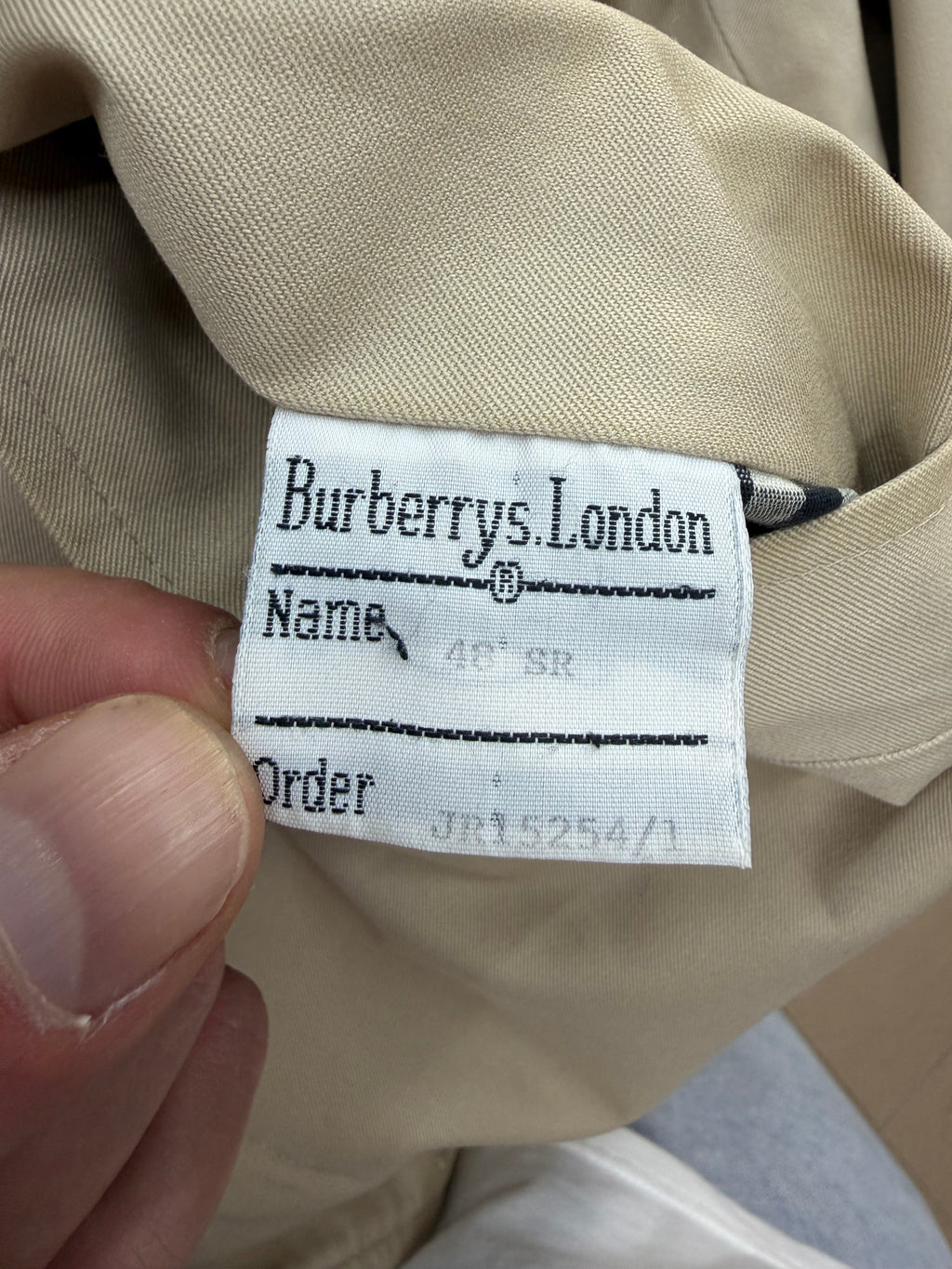 Giacca Burberry