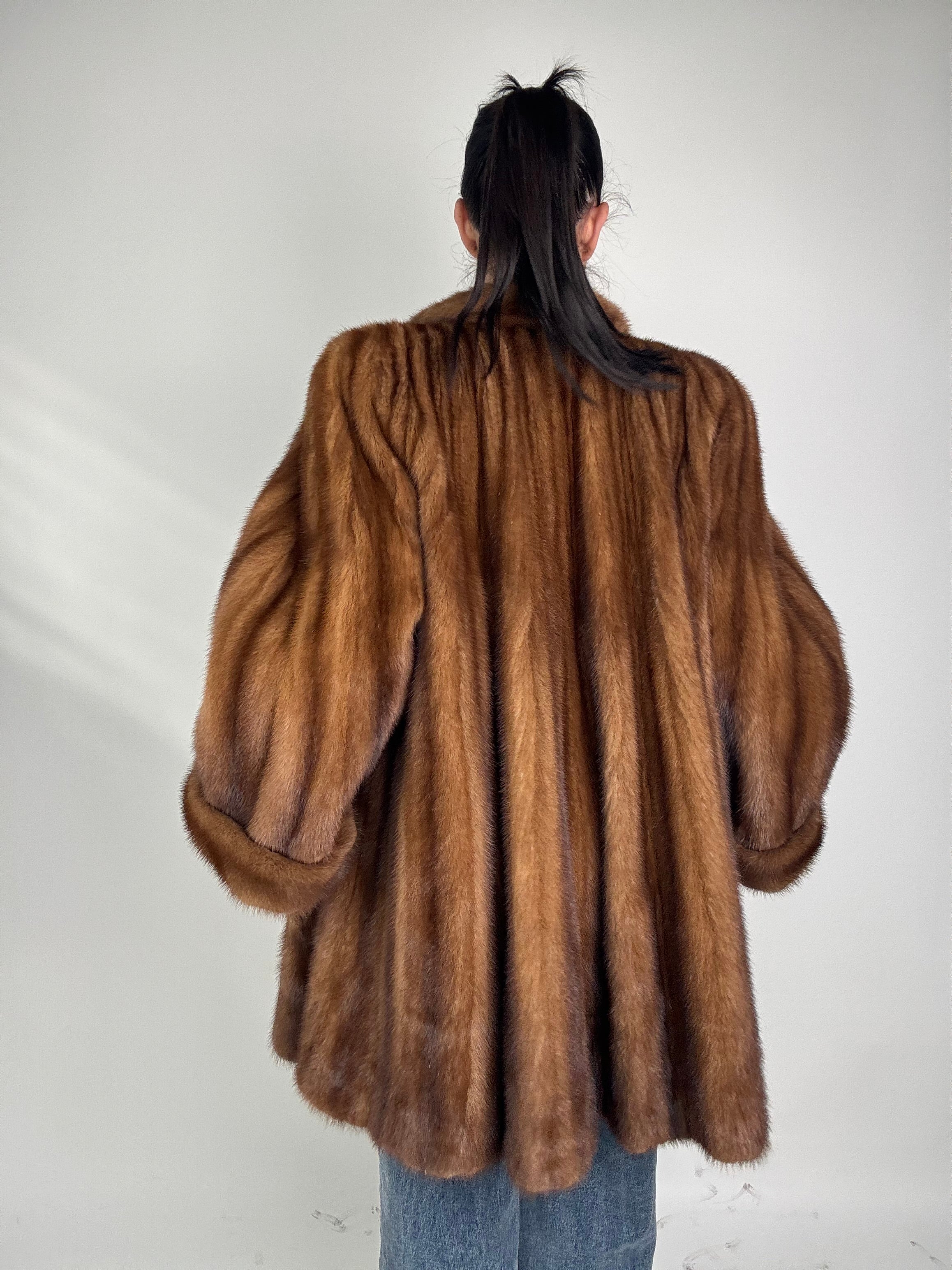 Cappotto in visone N524