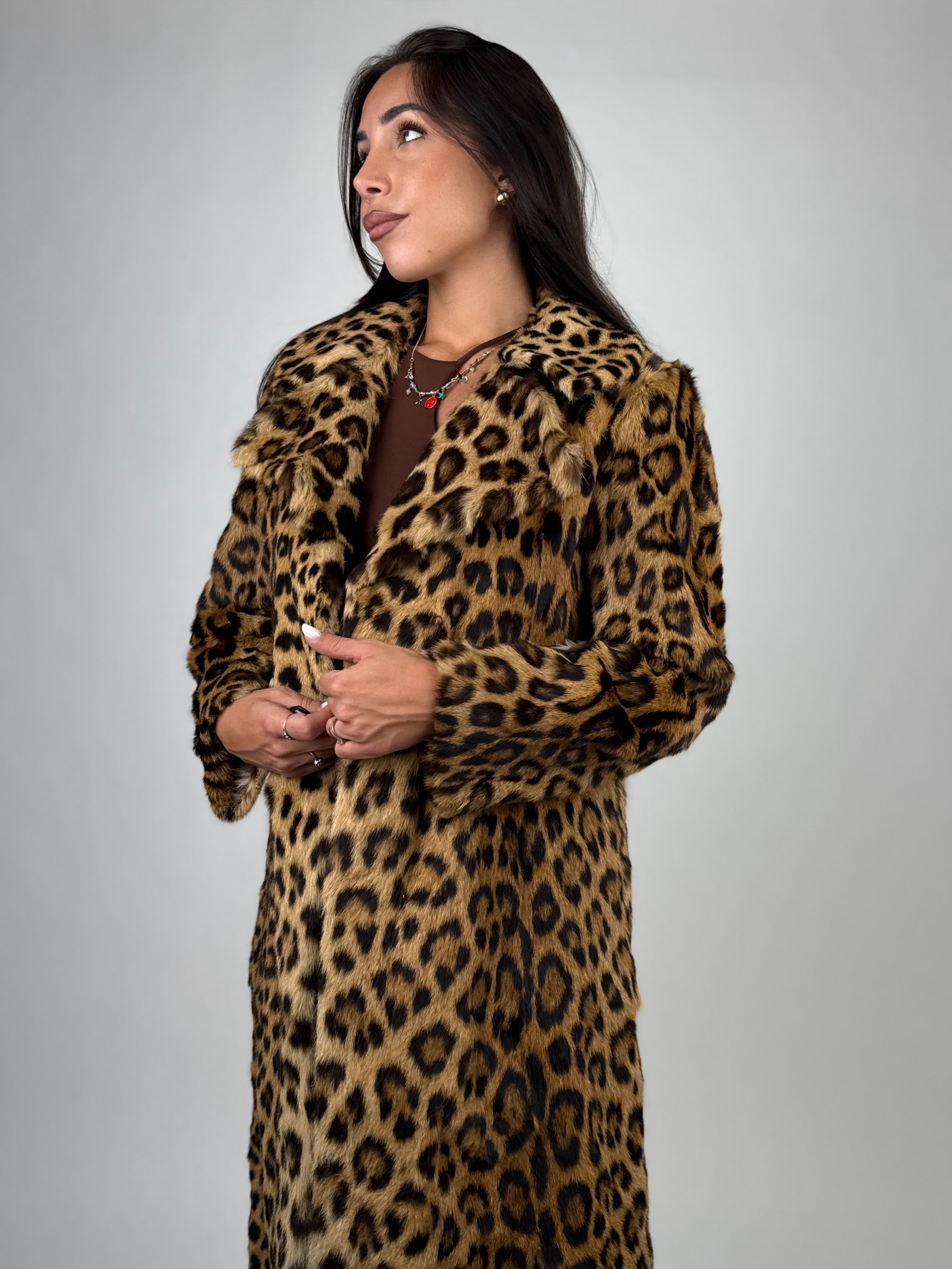 Cappotto in leopardo N80