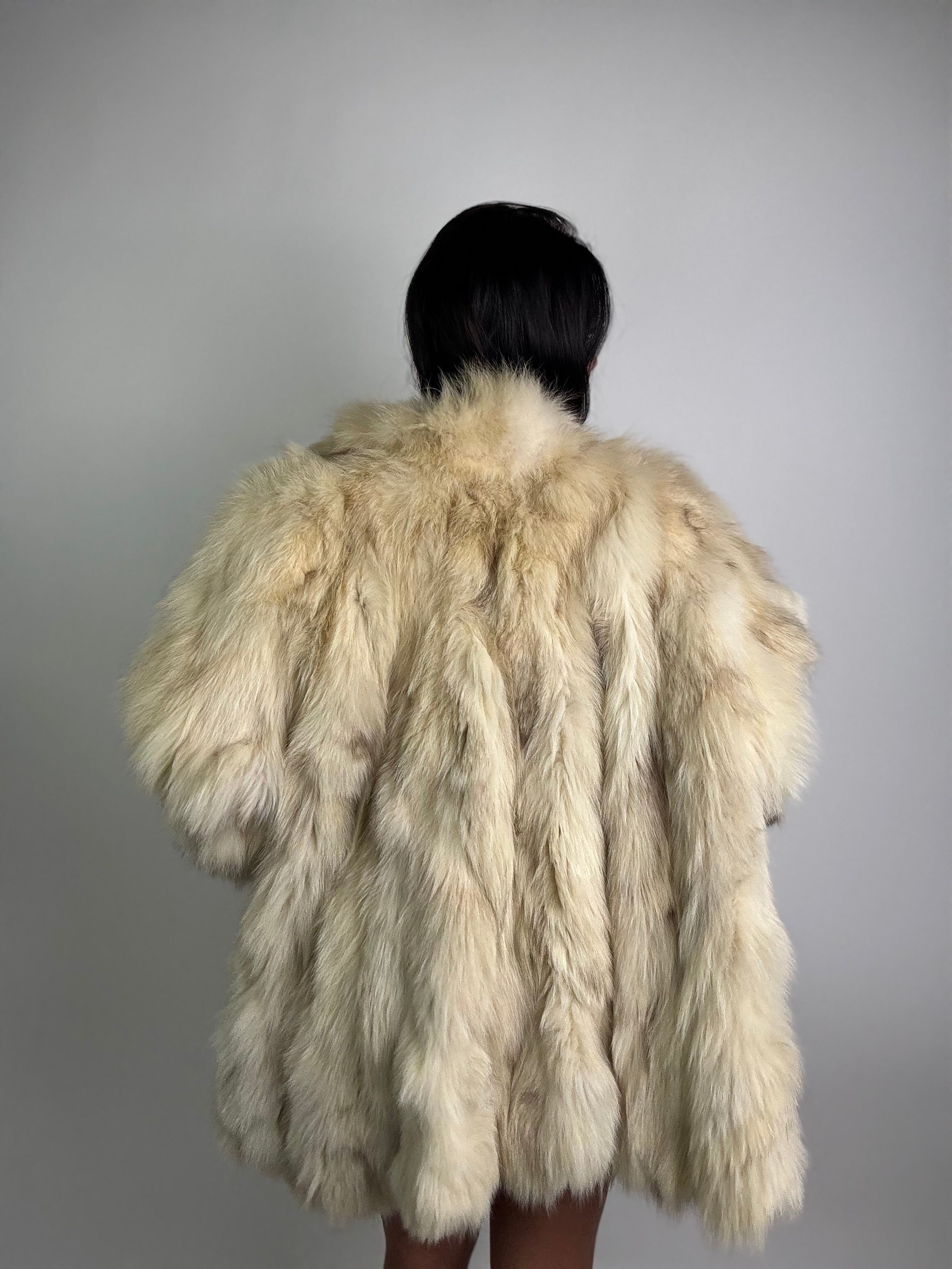 Giacca in volpe della groenlandia N32