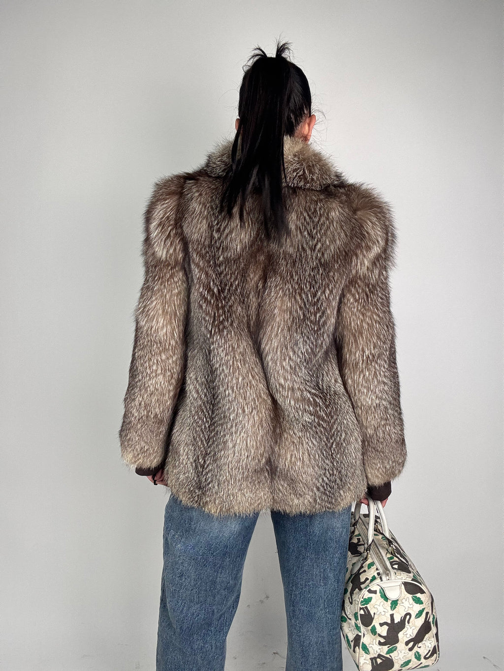 Mink Bomber Jacket