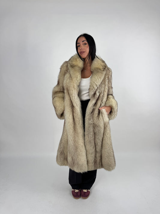 Cappotto in volpe della groenlandia N840