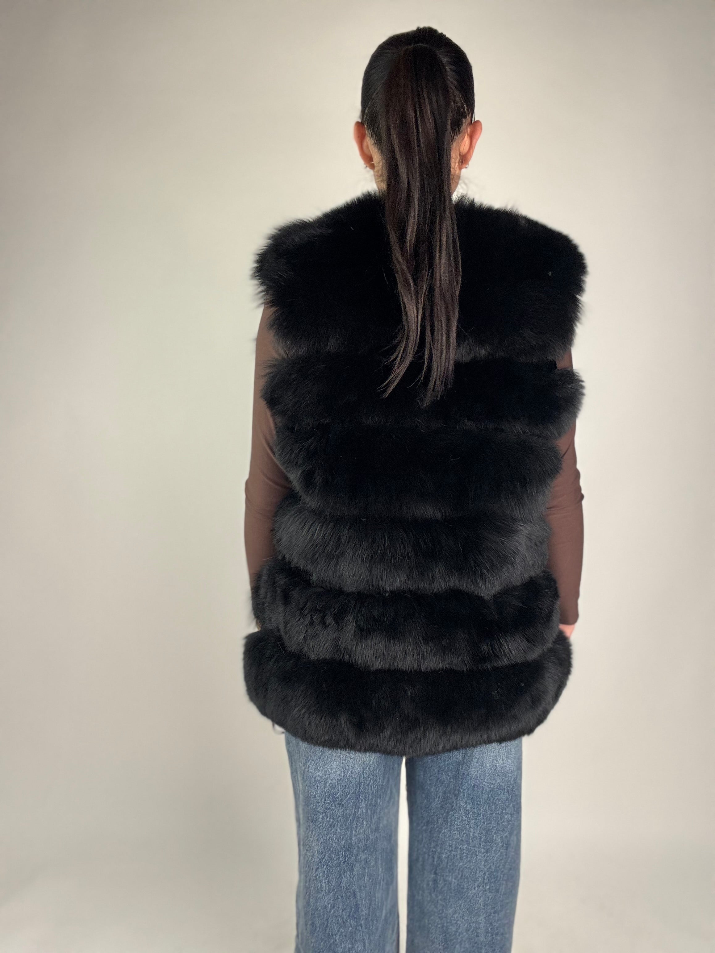 Mink Bomber Jacket