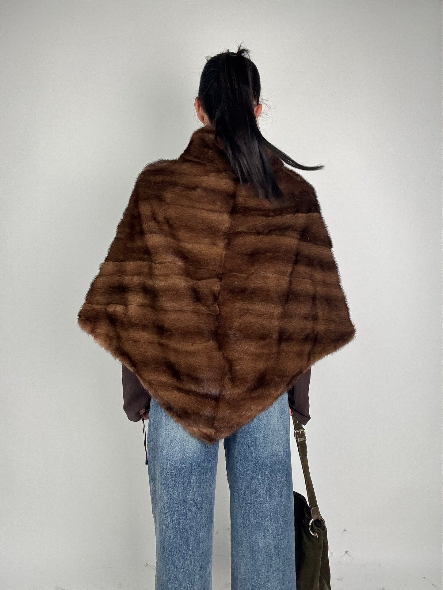 Mantella in visone N379