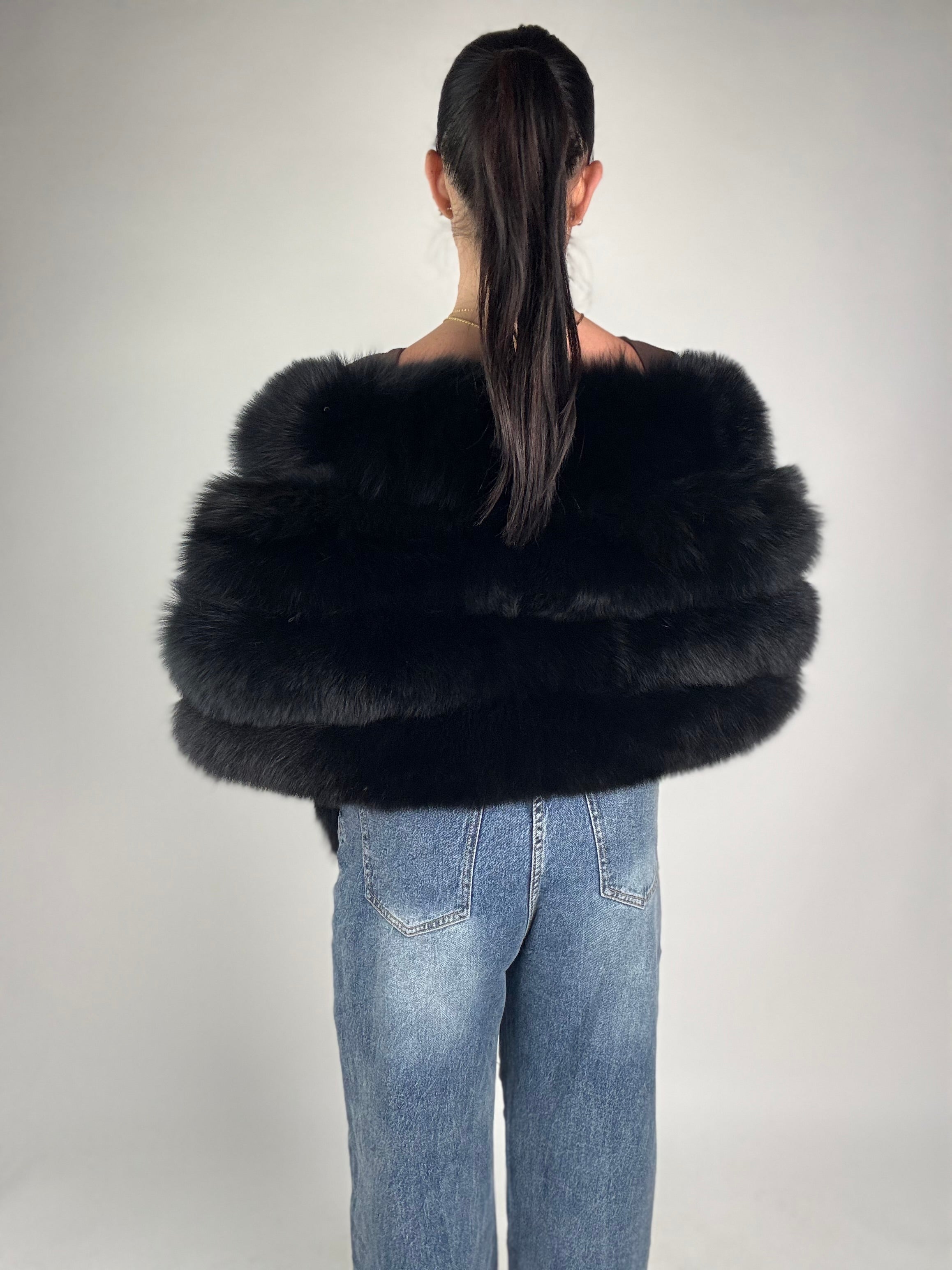 Mink Bomber Jacket
