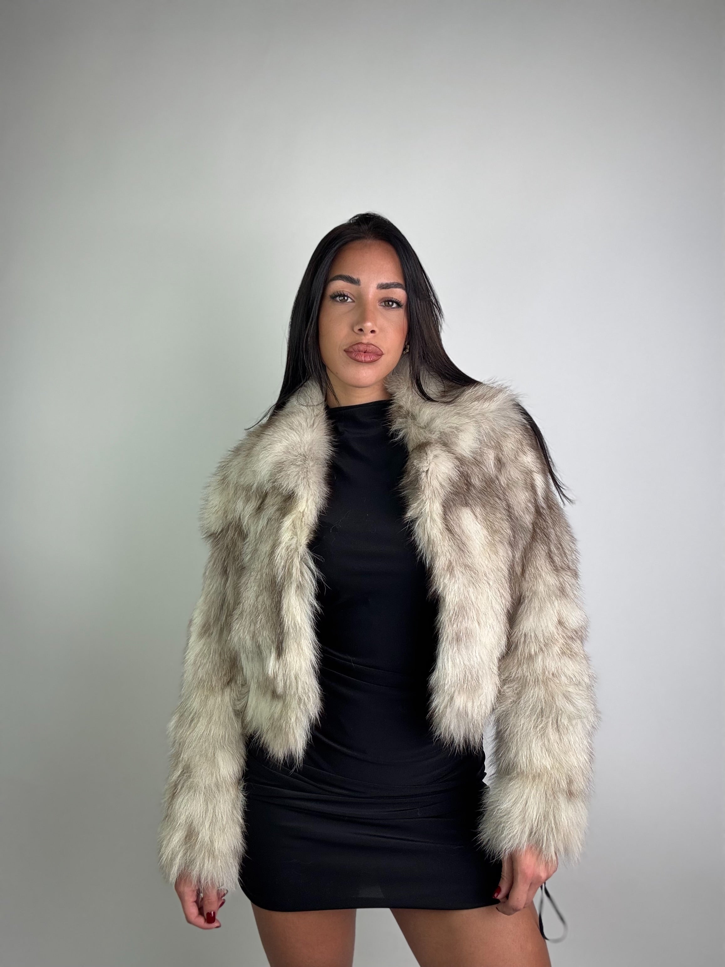 Giacca in volpe della groenlandia N26