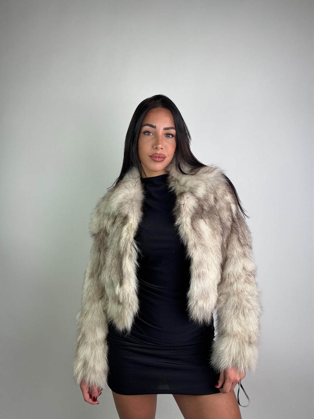 Giacca in volpe della groenlandia N26