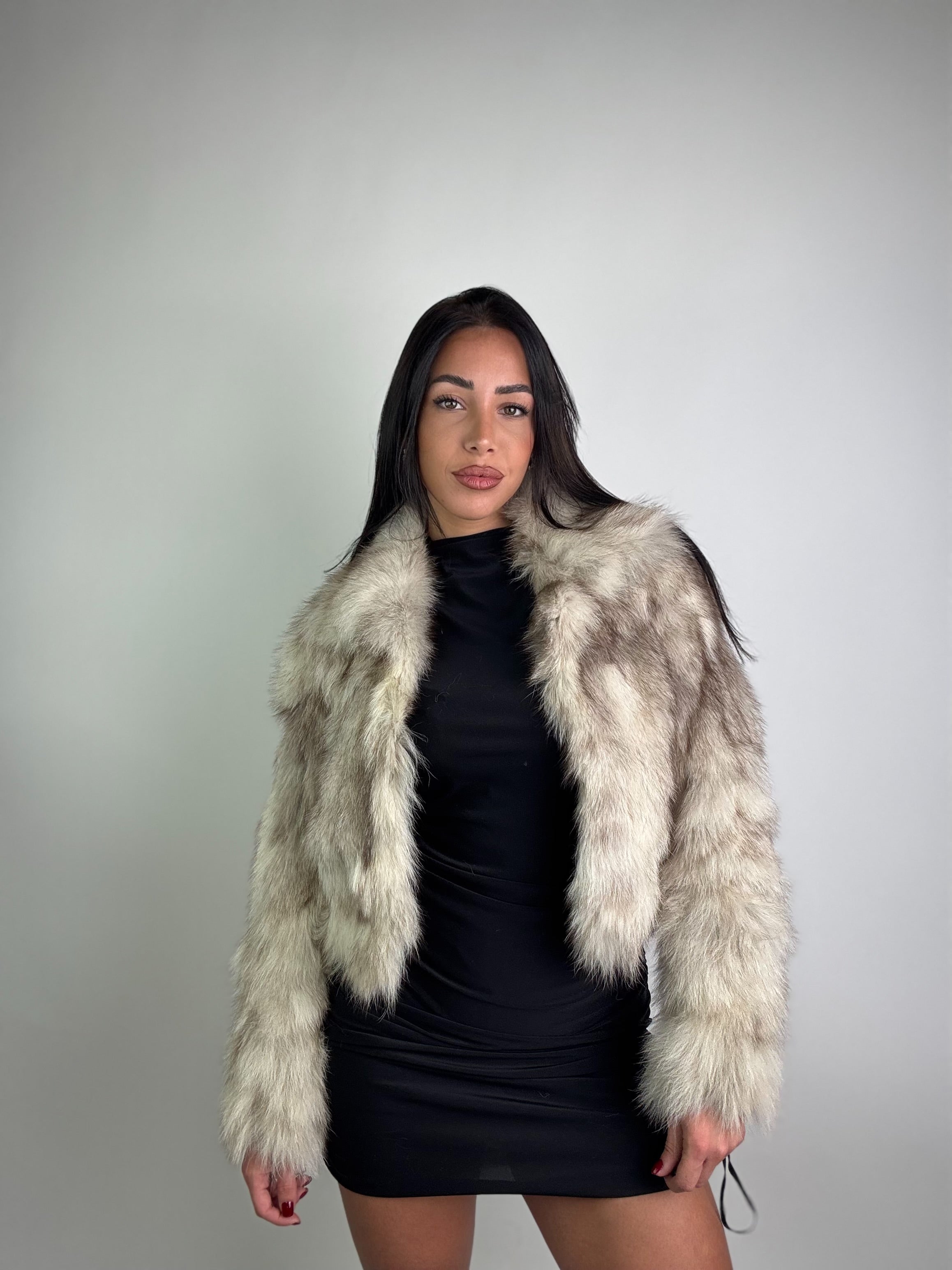 Giacca in volpe della groenlandia N26