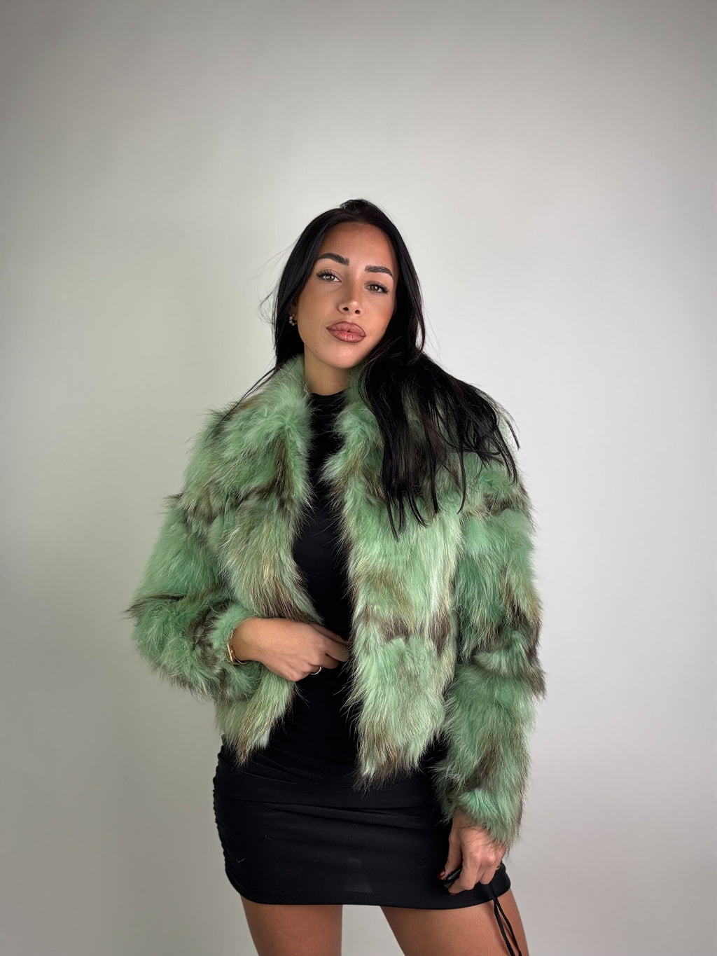 Giacca in volpe della groenlandia N27