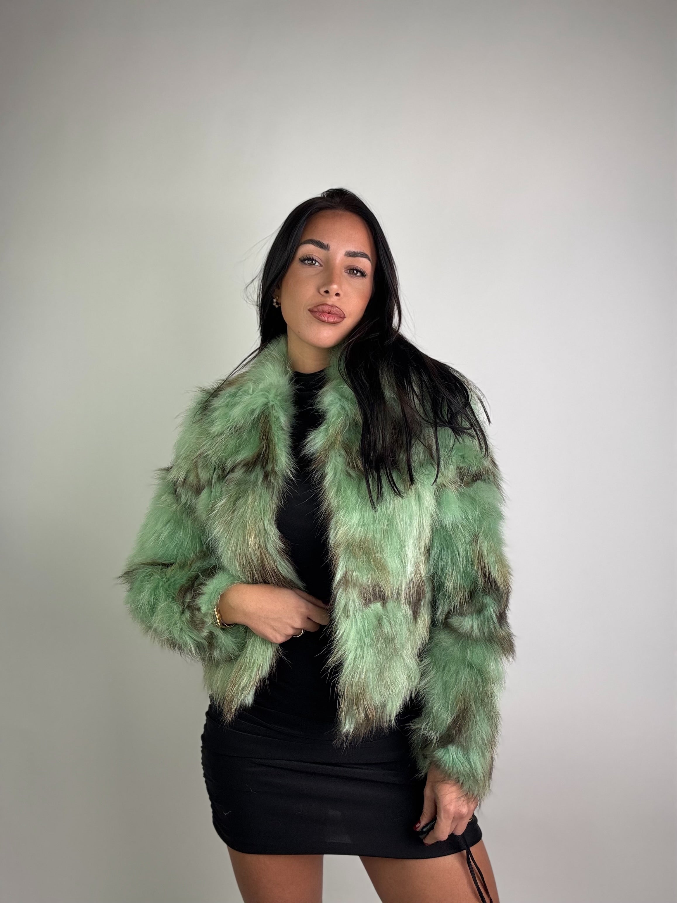 Giacca in volpe della groenlandia N27