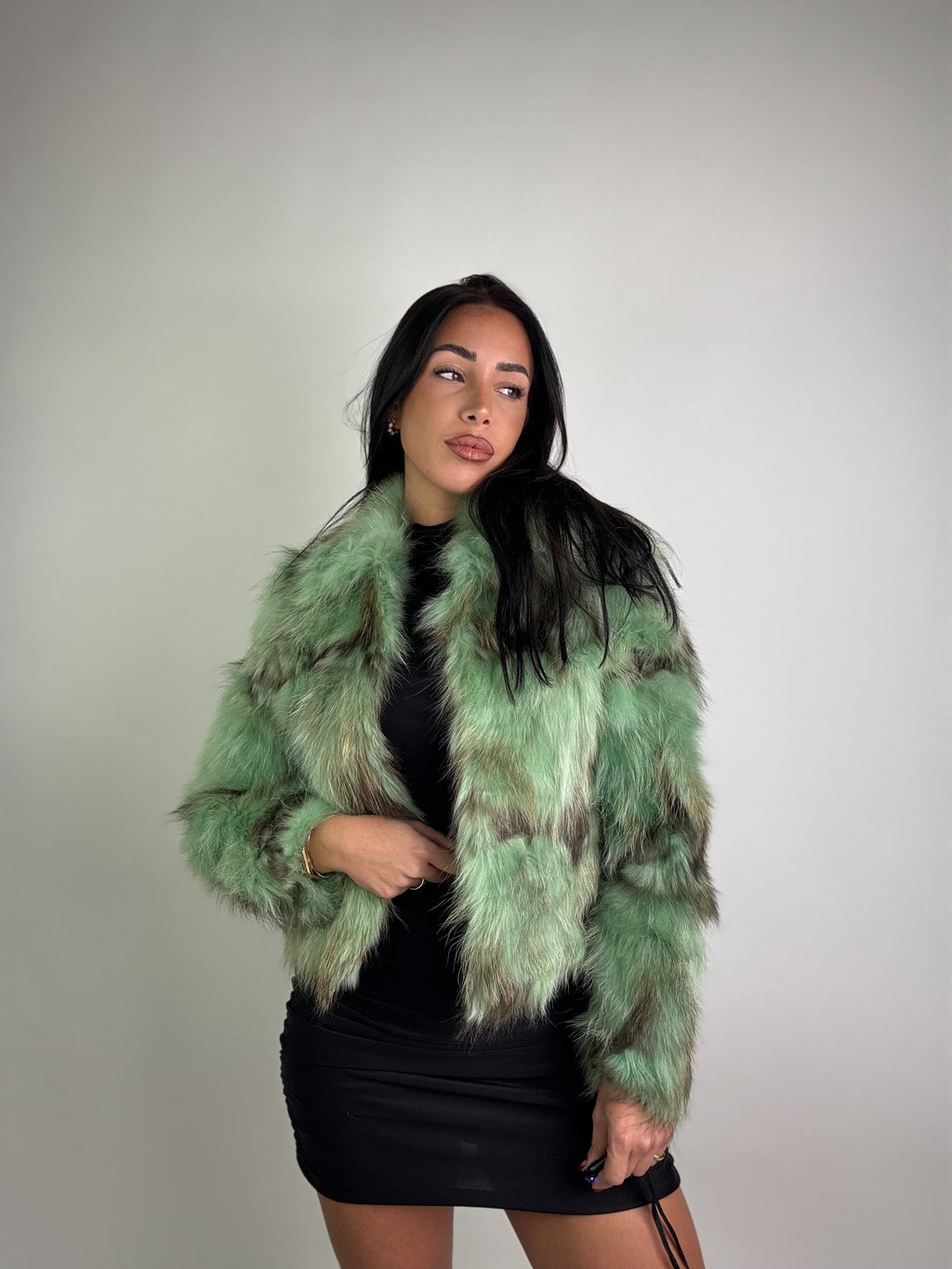 Giacca in volpe della groenlandia N27