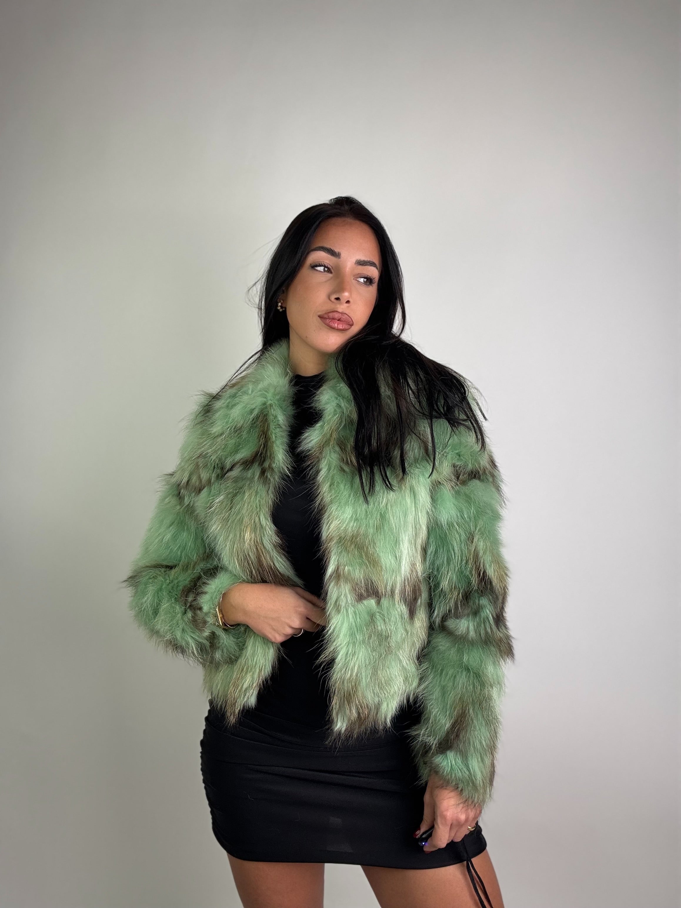 Giacca in volpe della groenlandia N27