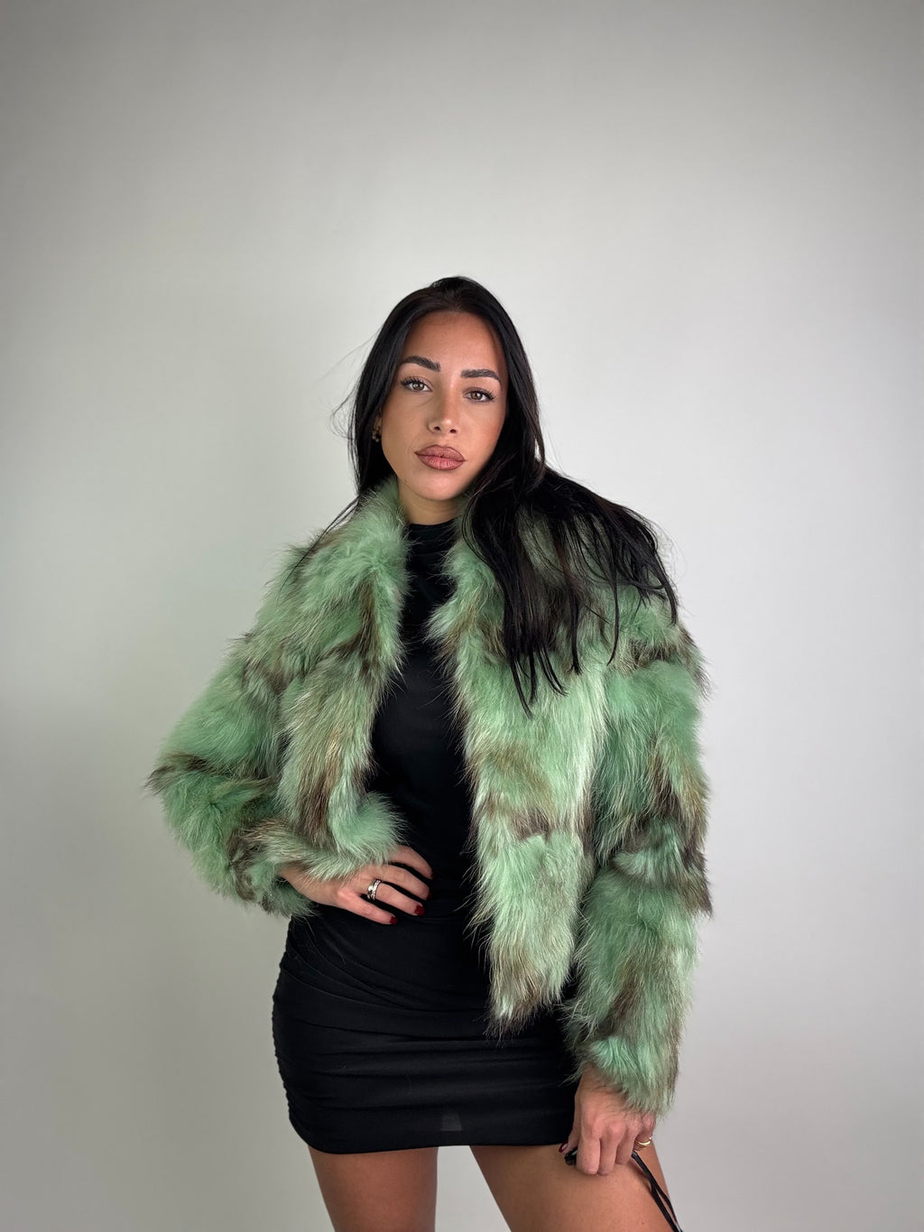 Giacca in volpe della groenlandia N27