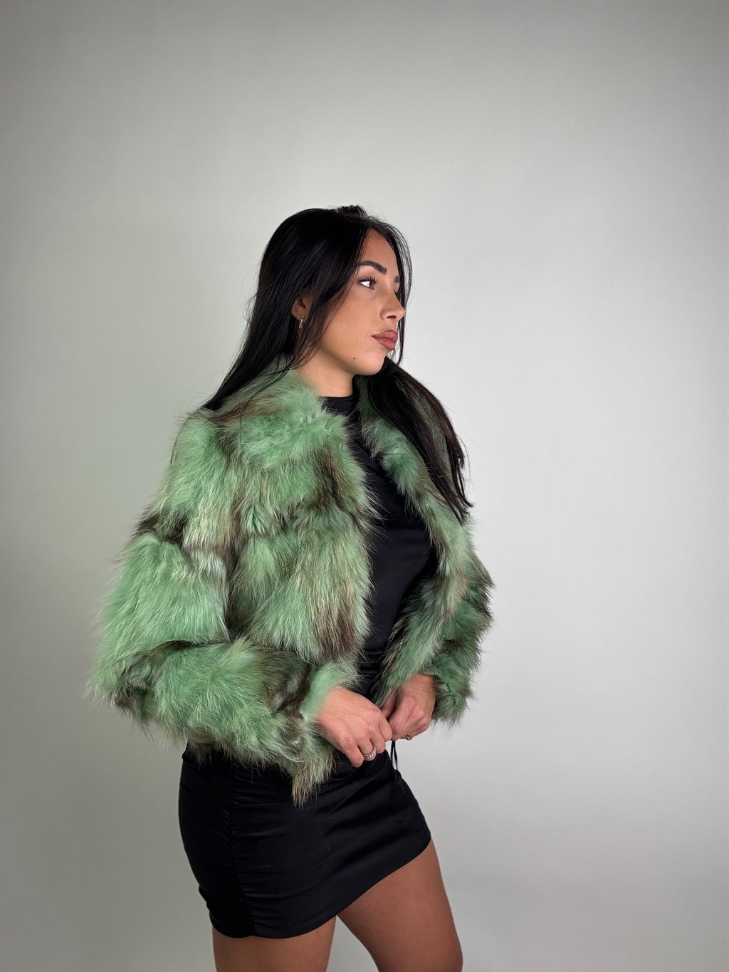 Giacca in volpe della groenlandia N27