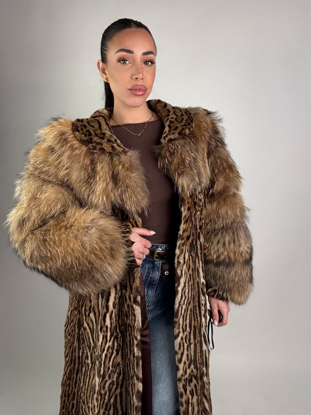 Mink Bomber Jacket