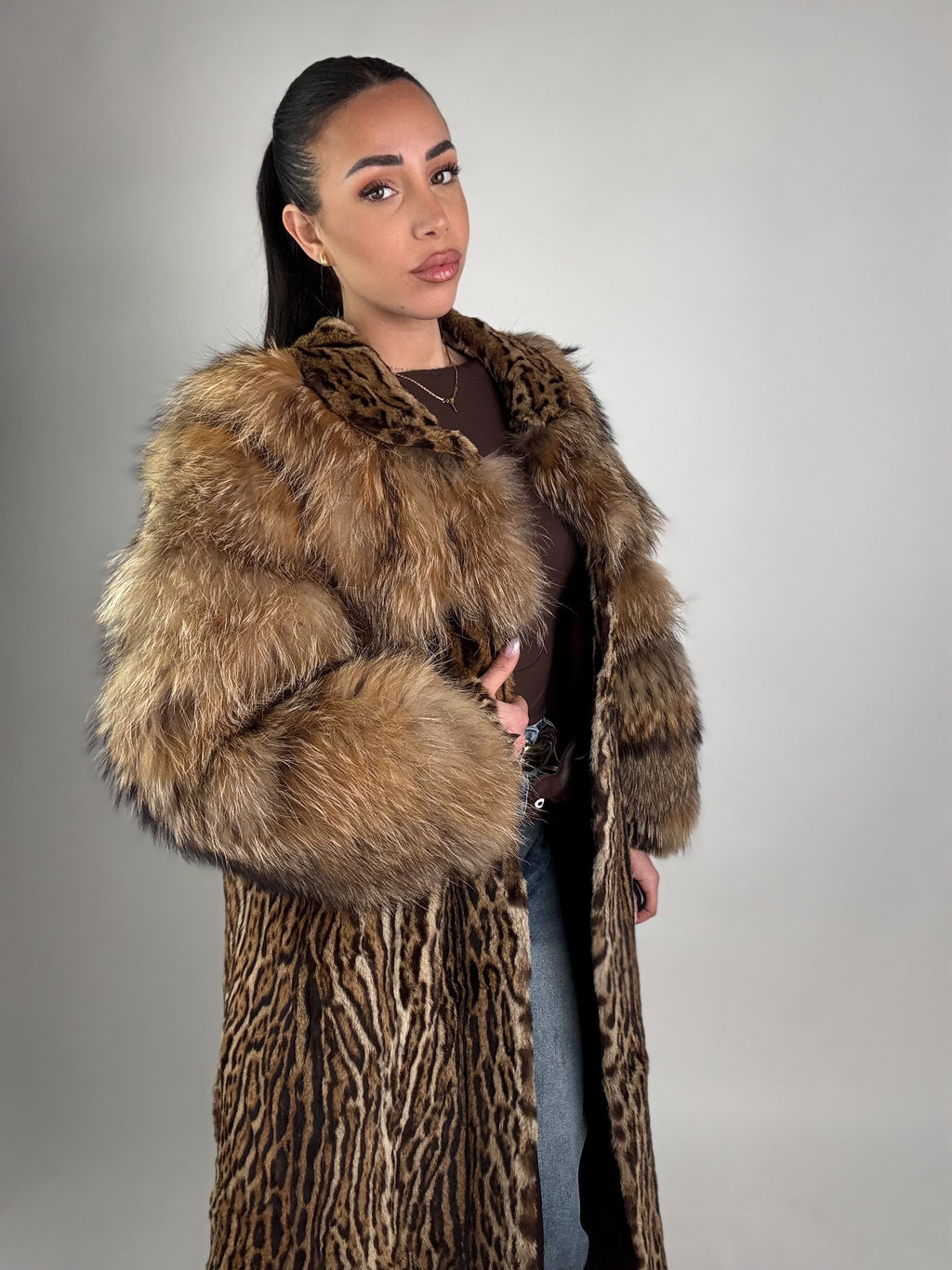 Mink Bomber Jacket