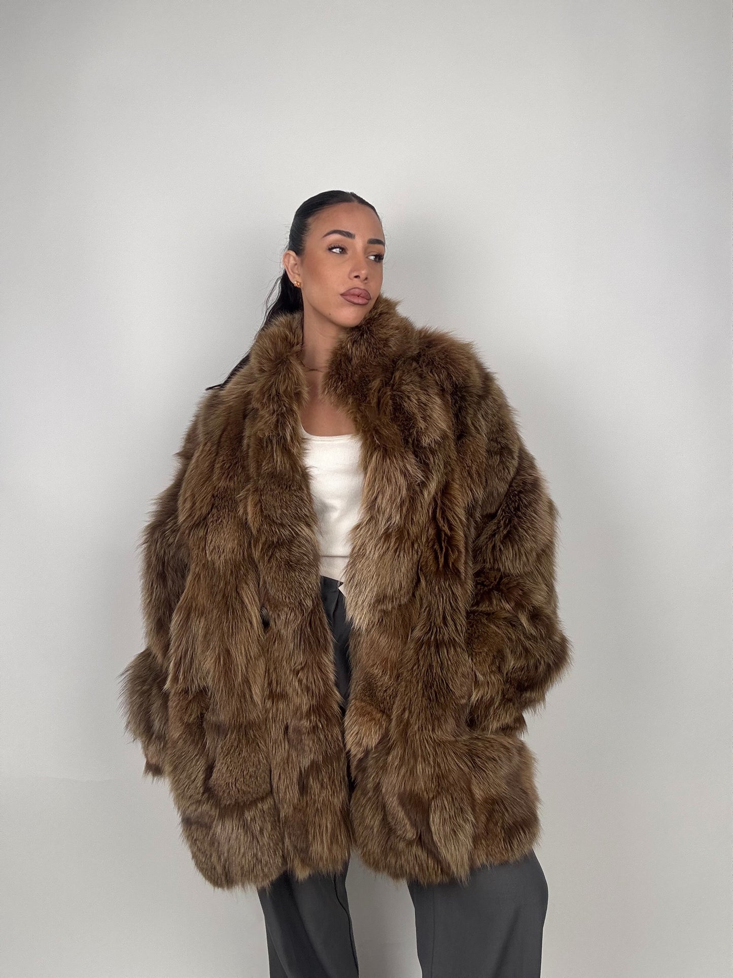 Mink Bomber Jacket
