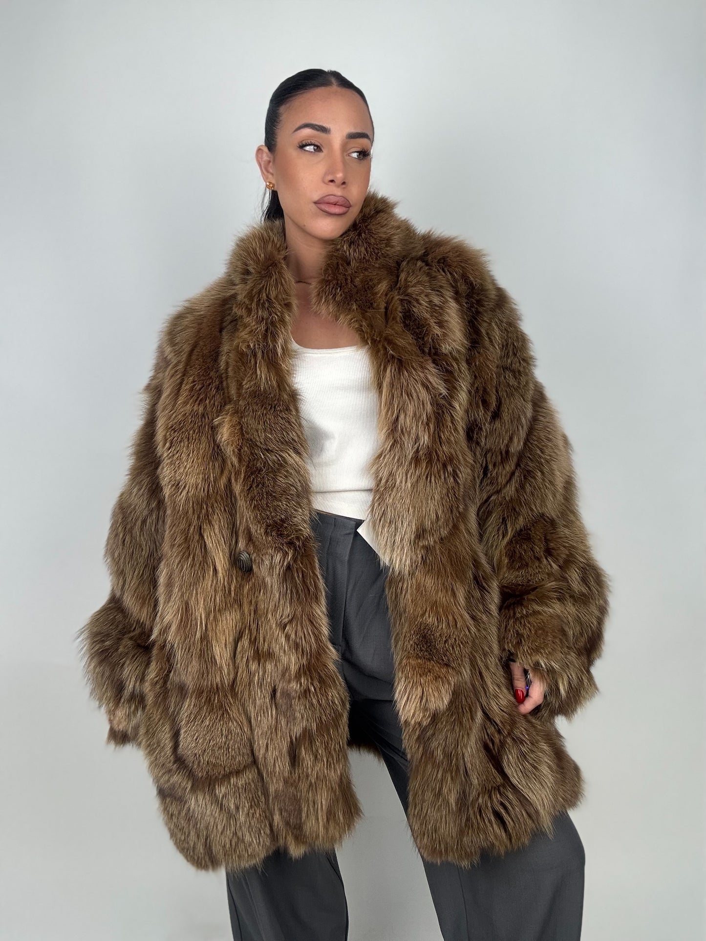 Mink Bomber Jacket